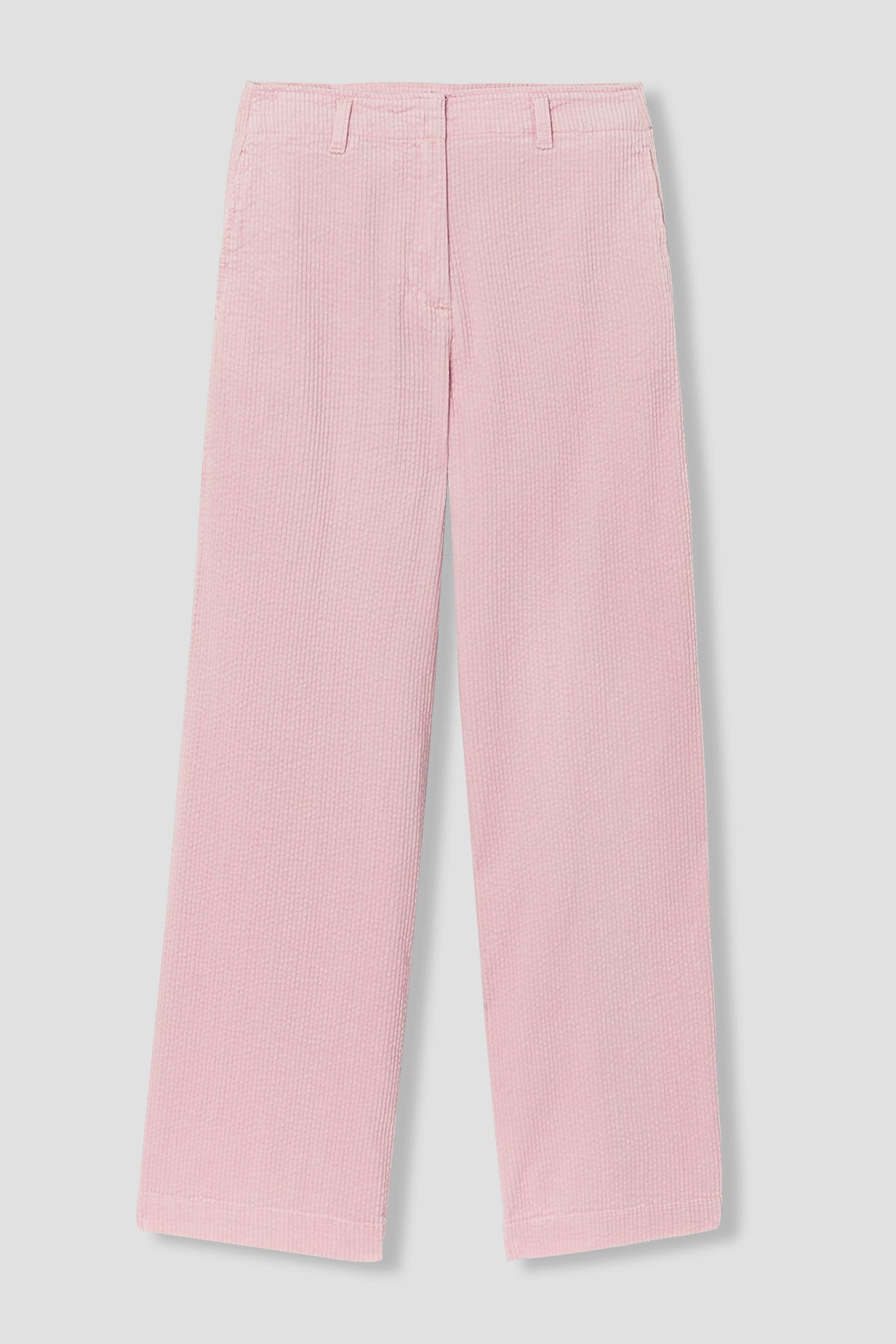 Wideleg corduroy trousers