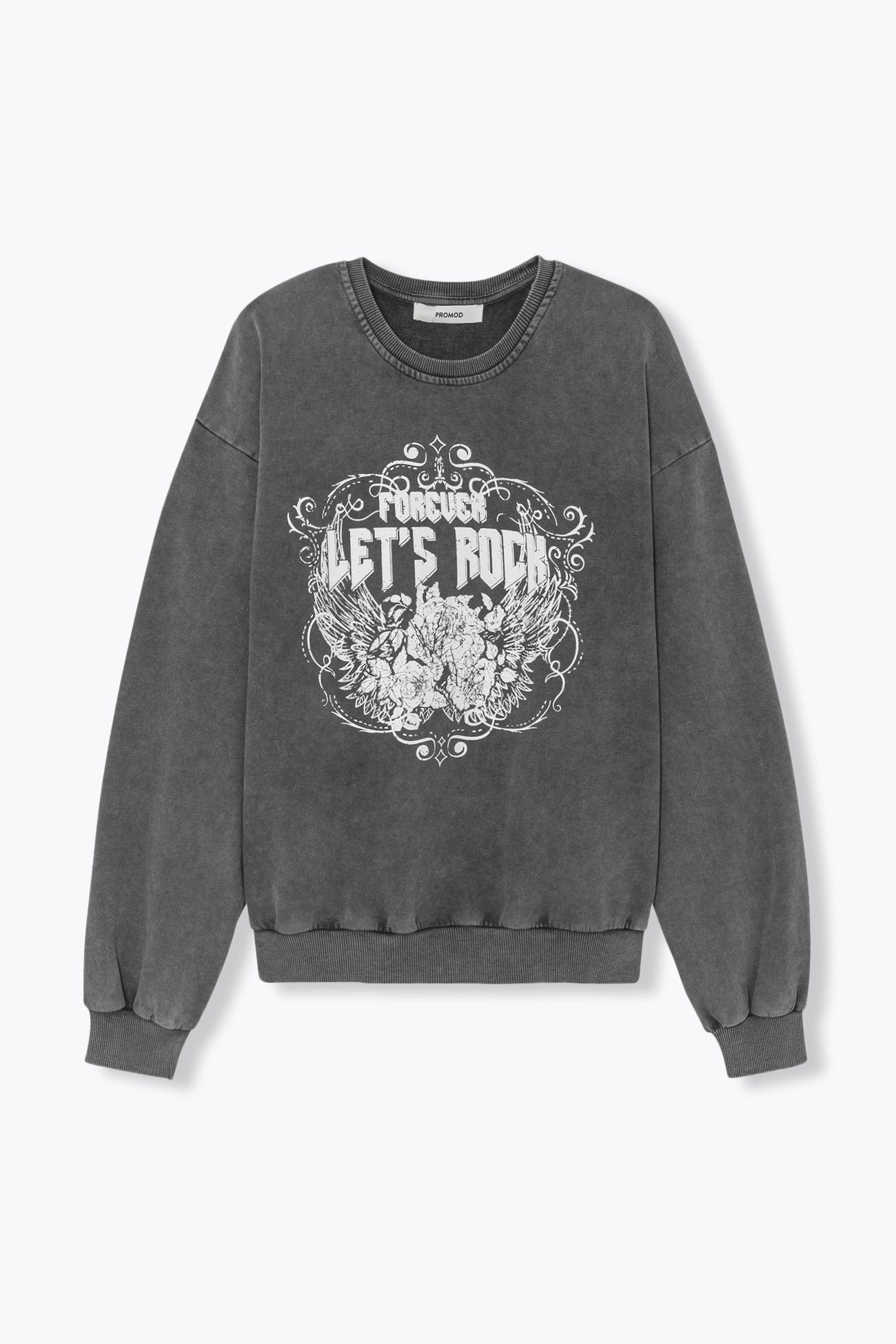 Sweat-shirt à message Femme