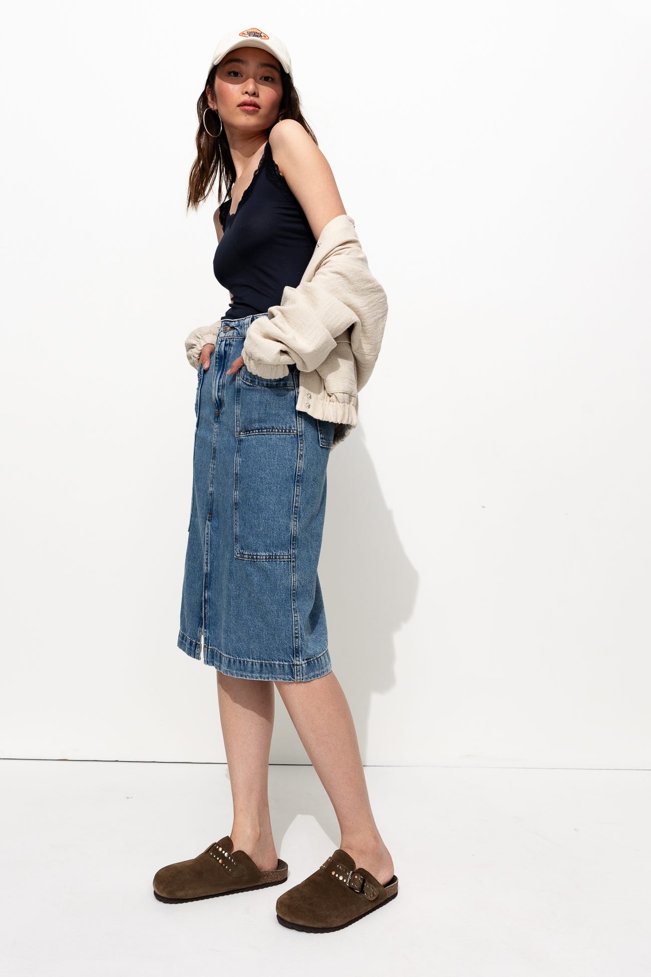 Top spalline con pizzo