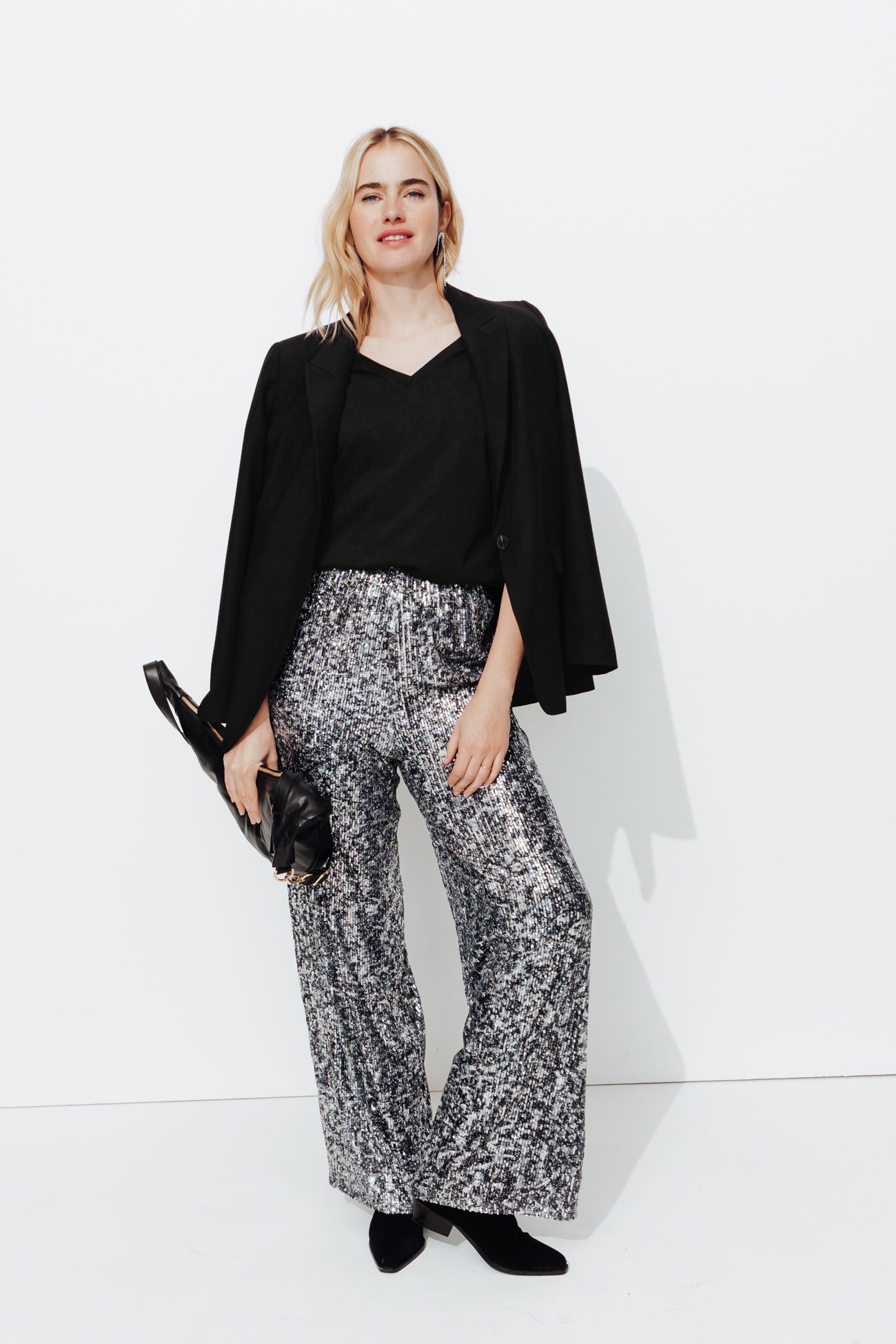 T-shirt col V éco-conçu