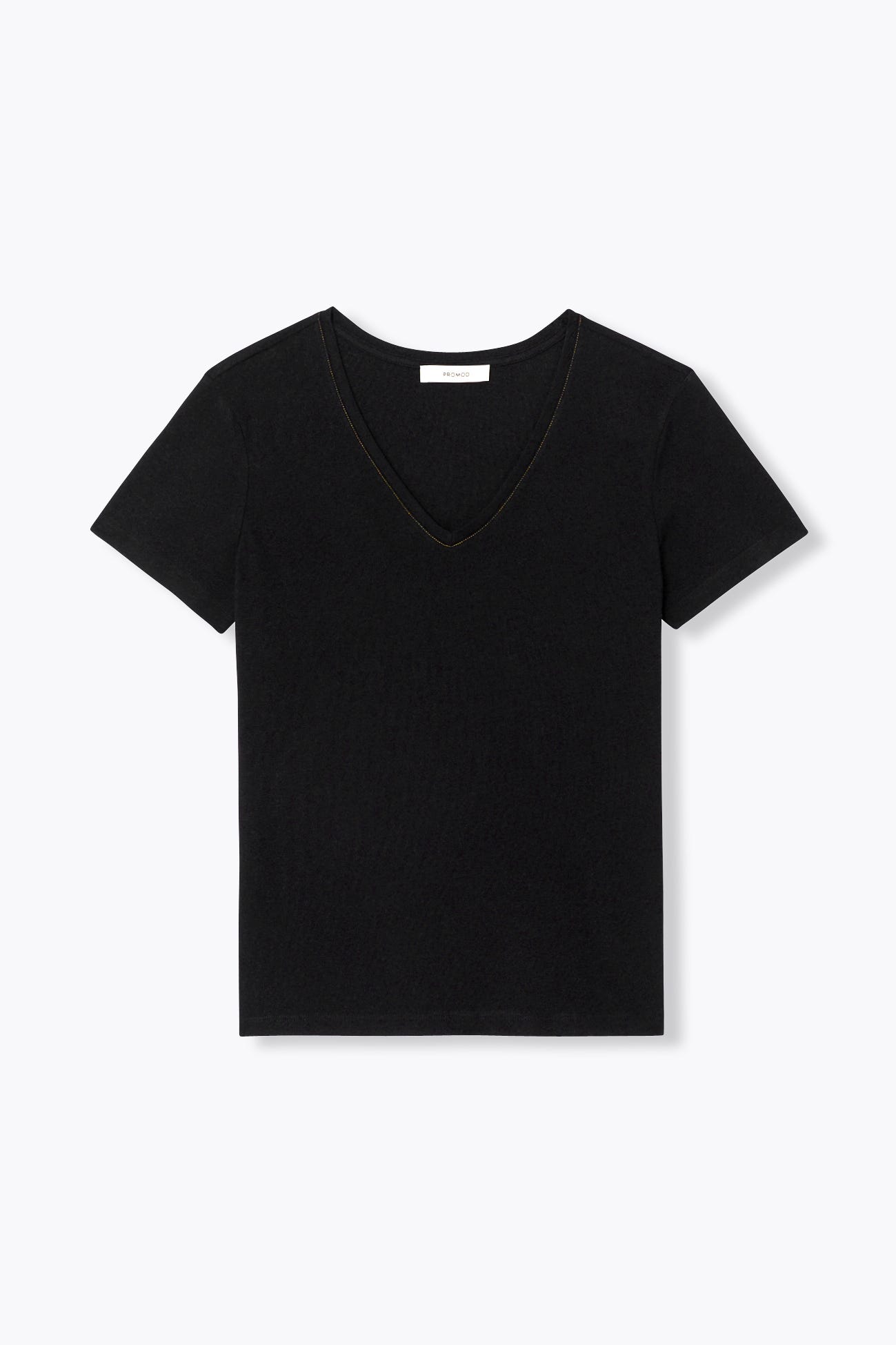 T-shirt col V Femme