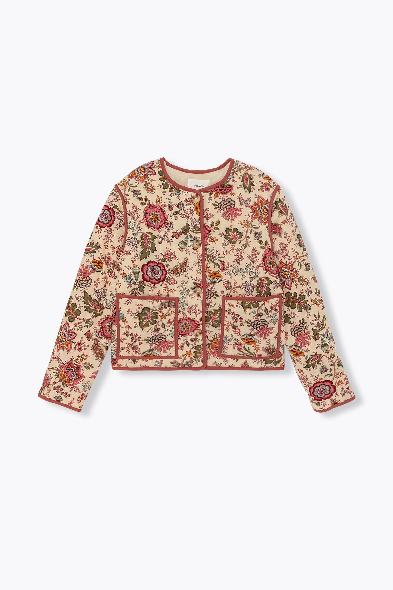 Veste matelassée imprimée