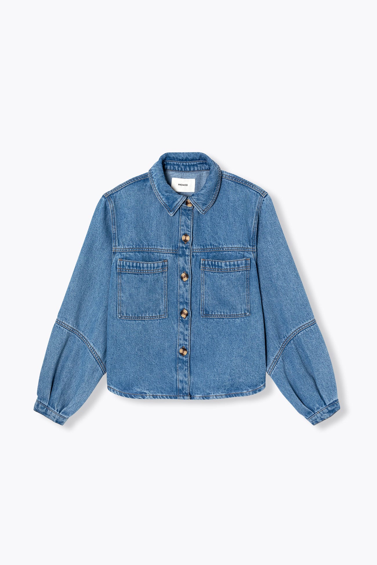 Veste surchemise en lyocell