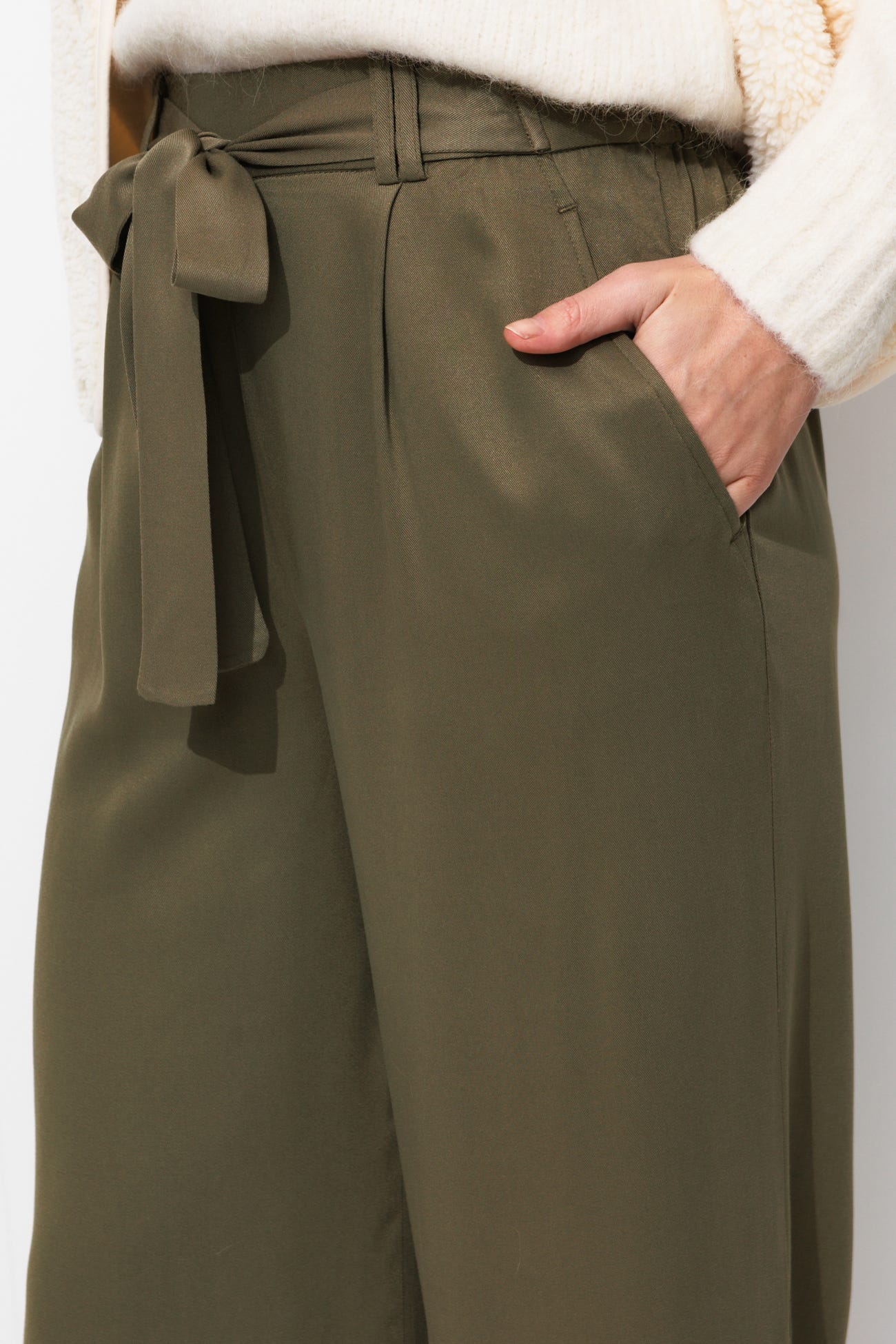 Pantalon large version longue