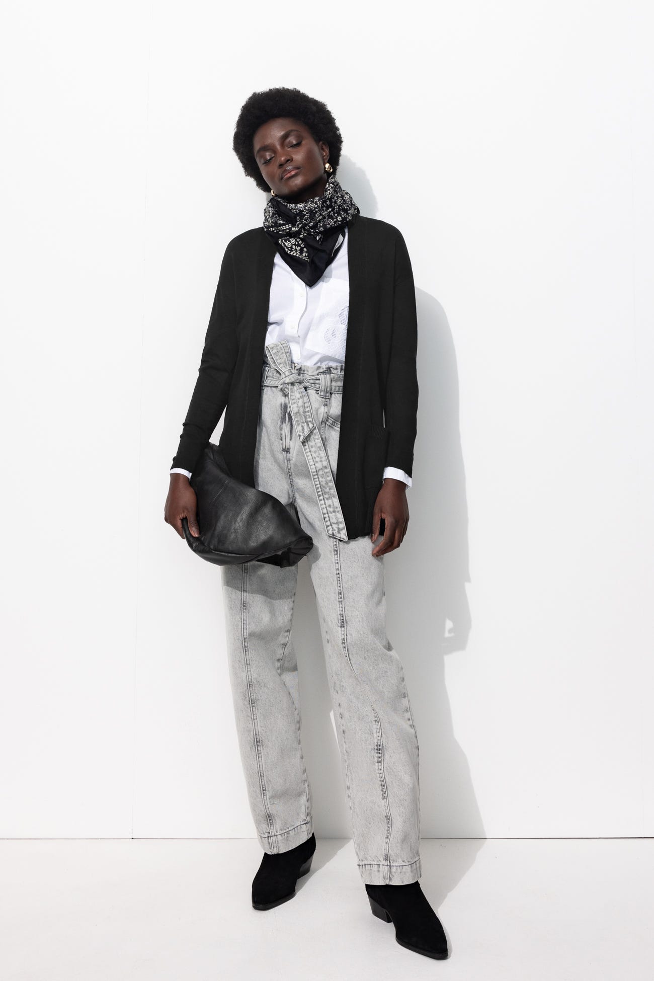 Maxi cardigan eco design