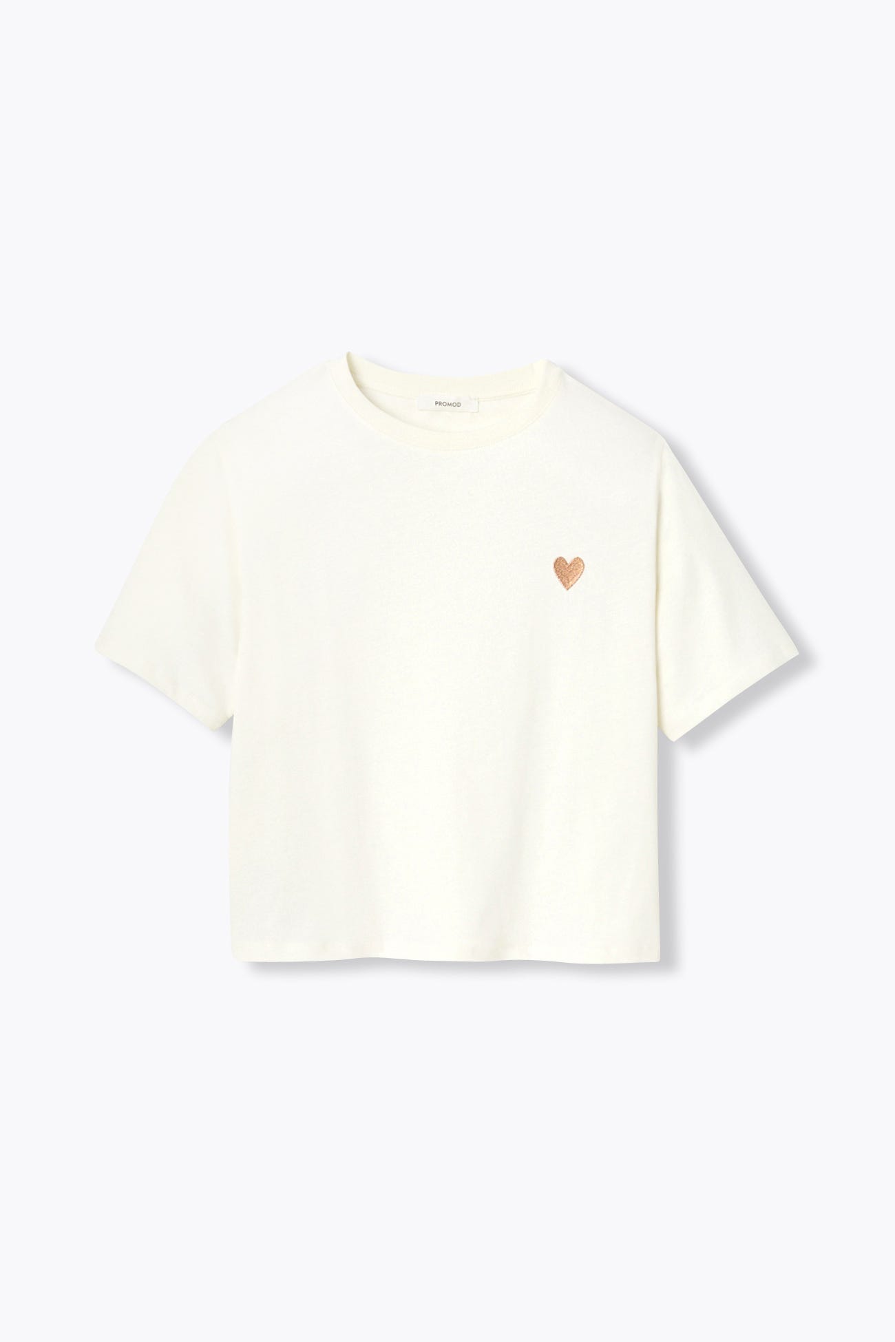 T-shirt coeur Femme