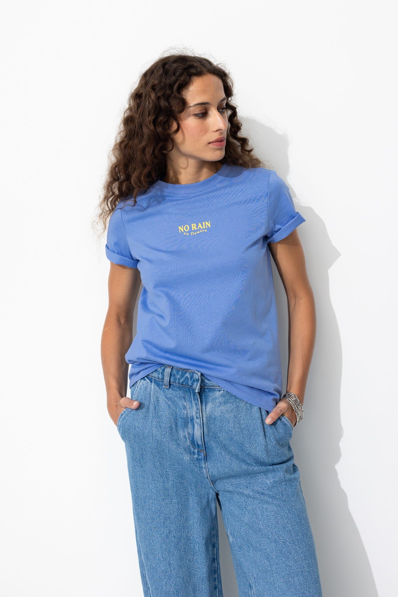 T-shirt à message Femme