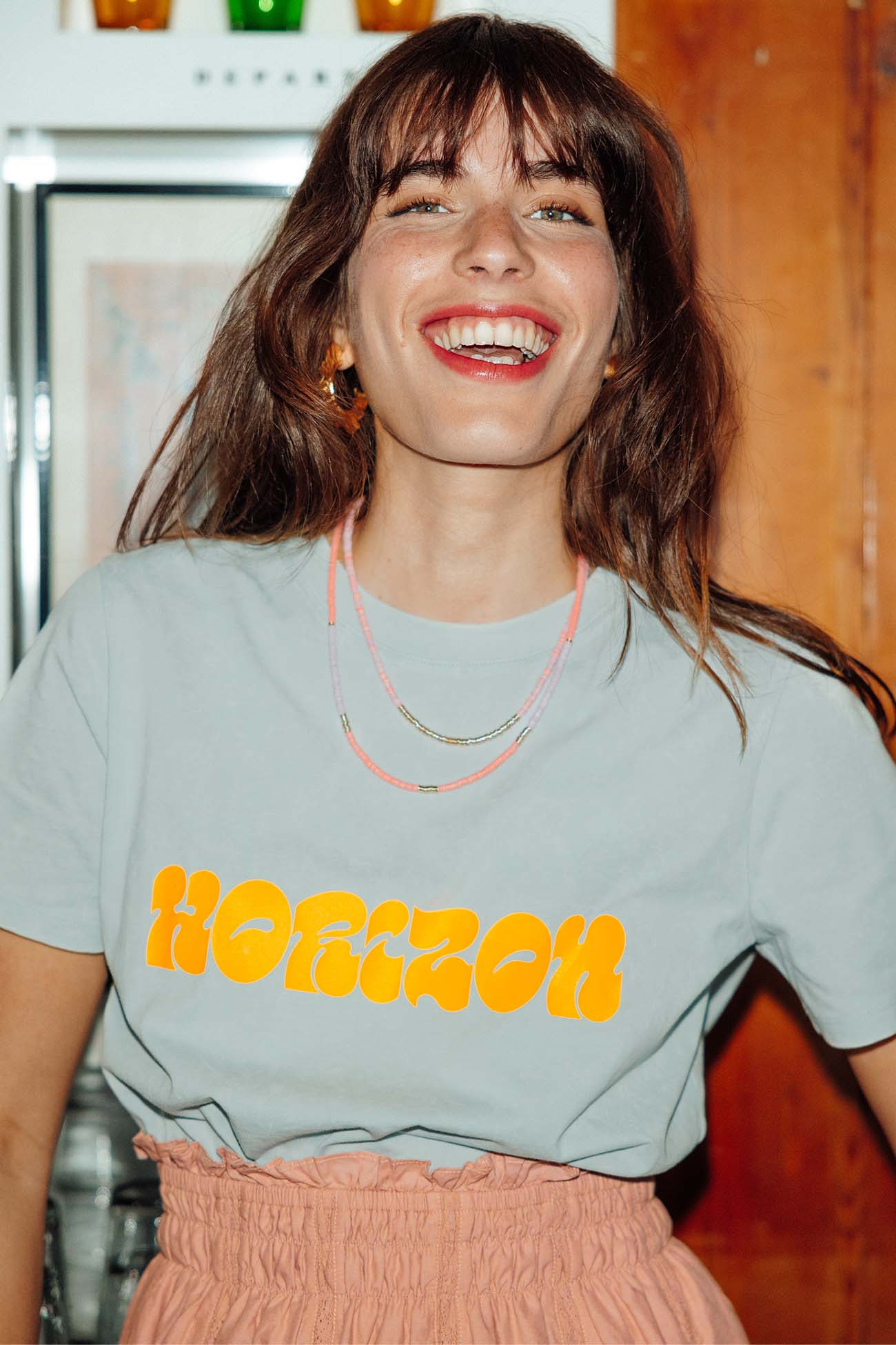 T-shirt à message Femme