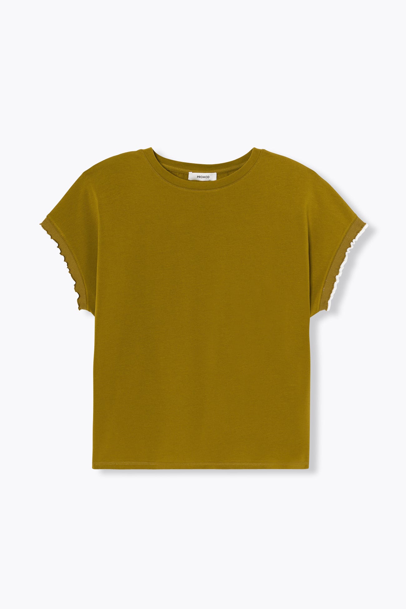 T-shirt à manches fantaisie