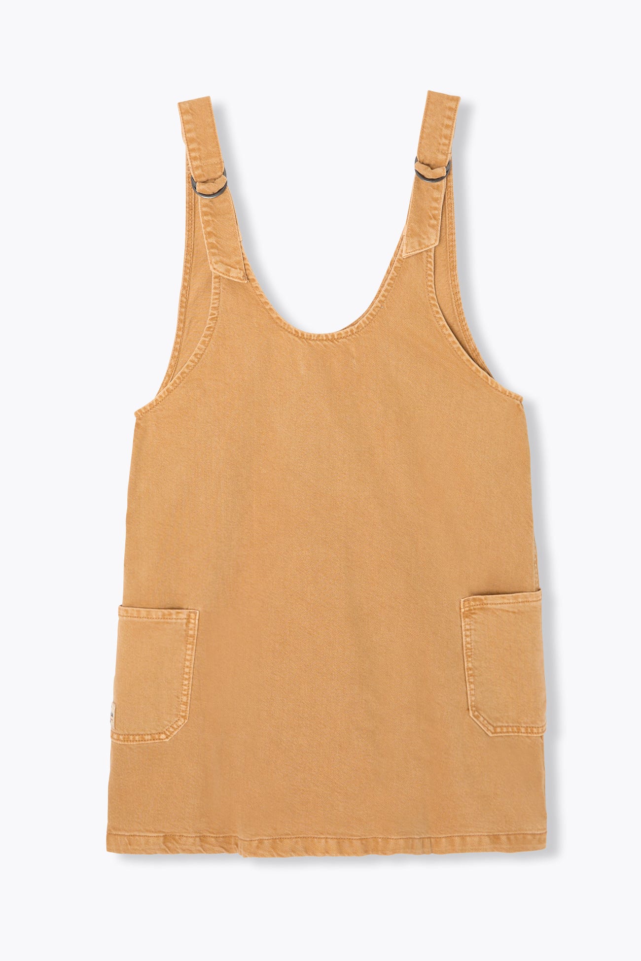 Kurzes Latzkleid