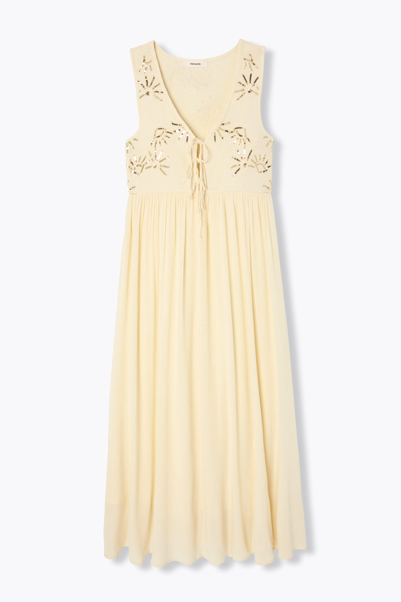 Robe brodée de sequins Femme