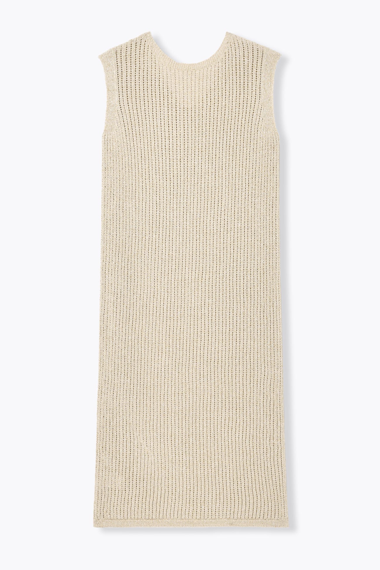 Vestido-jersey brillos