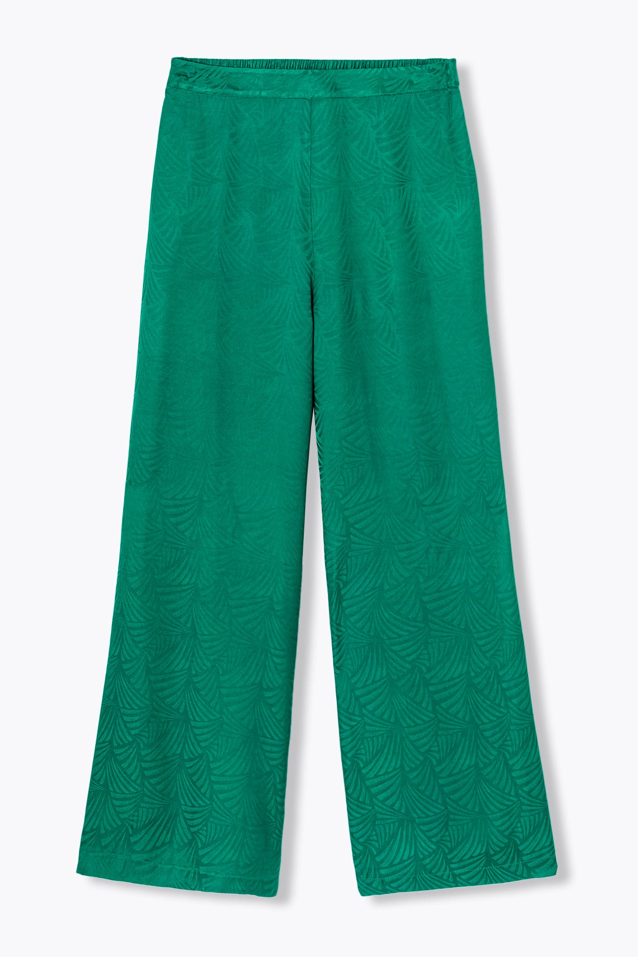 Pantalón ancho satén