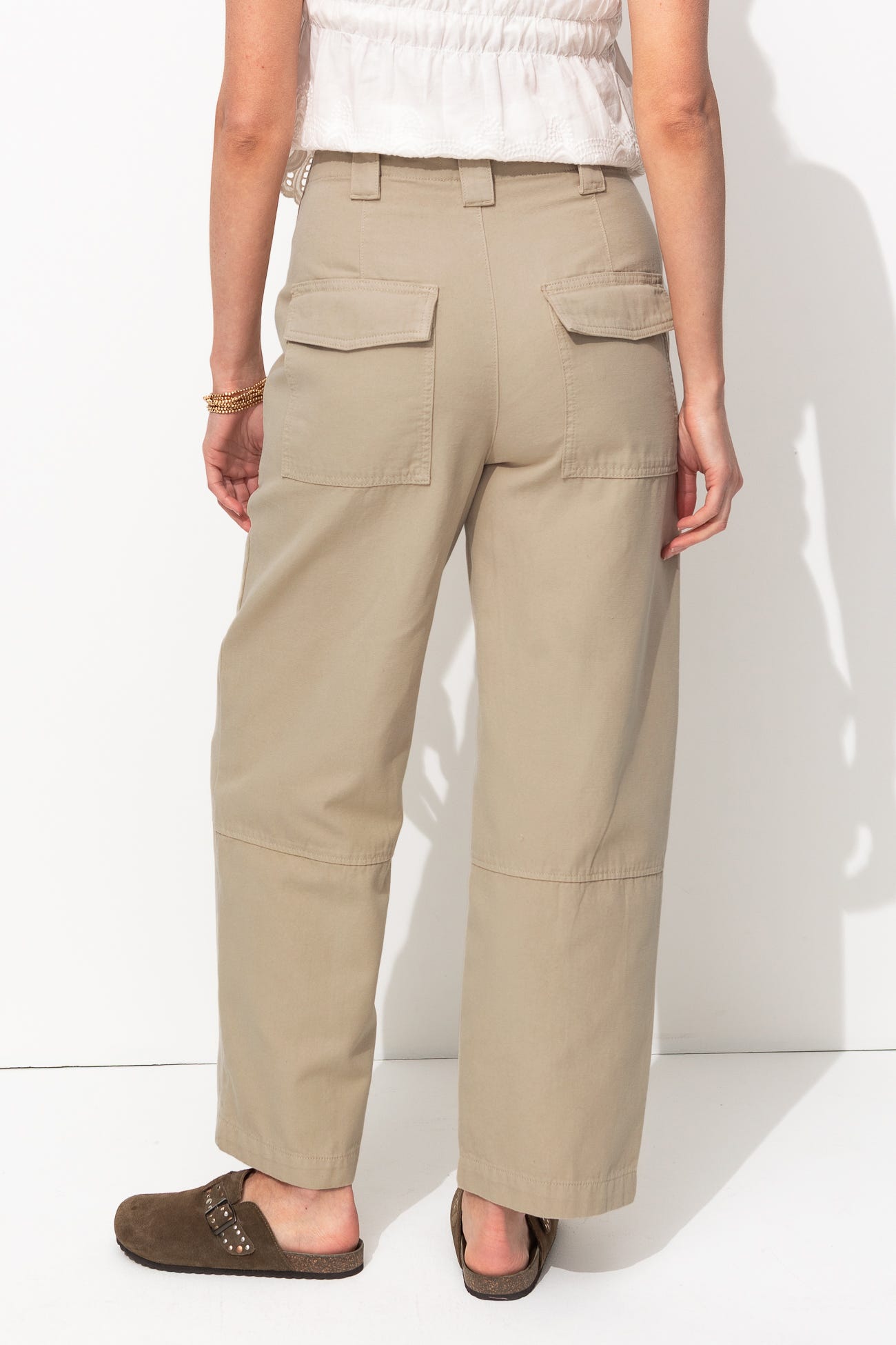 Pantalon en toile Femme
