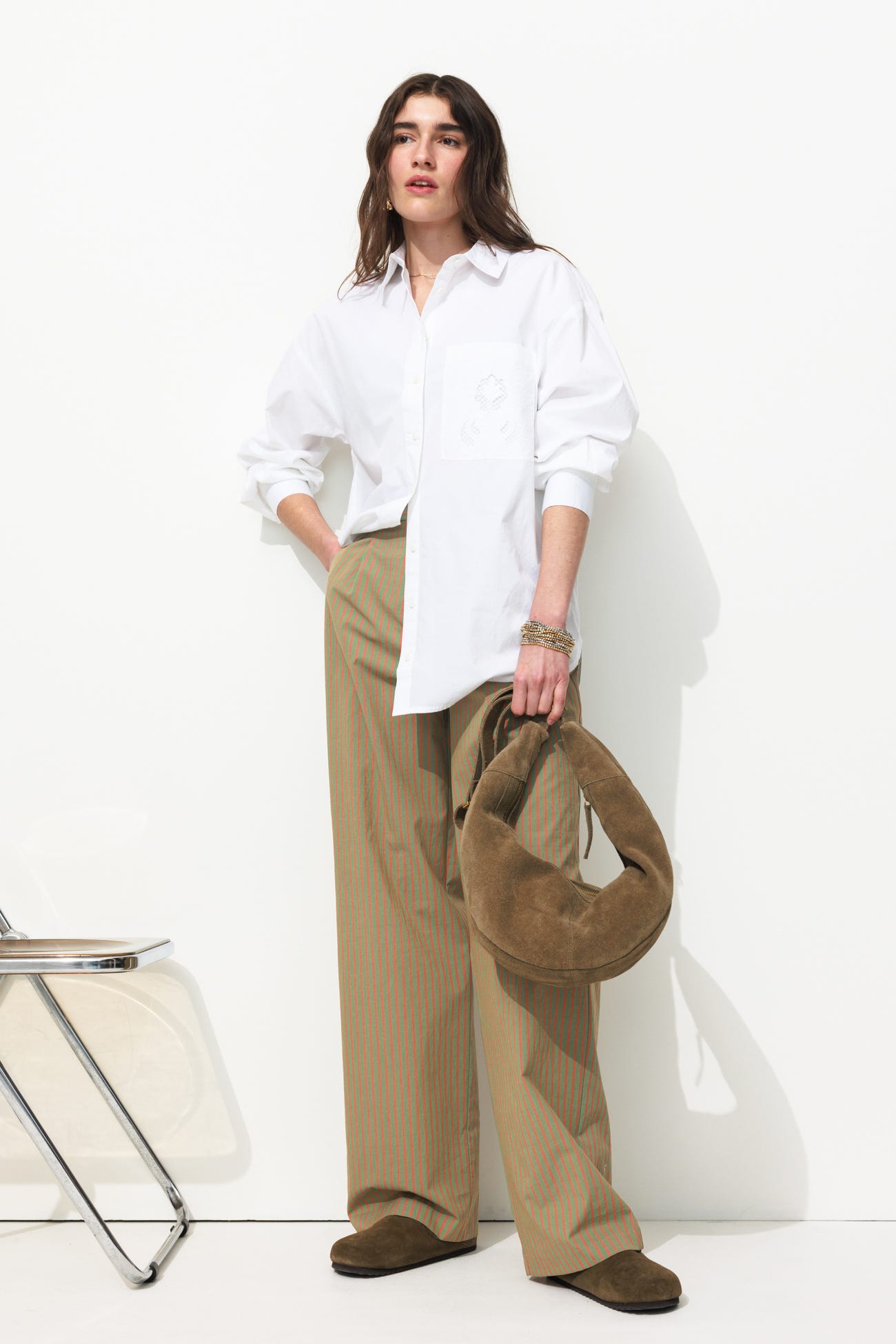 BILLY Pantalon large Femme