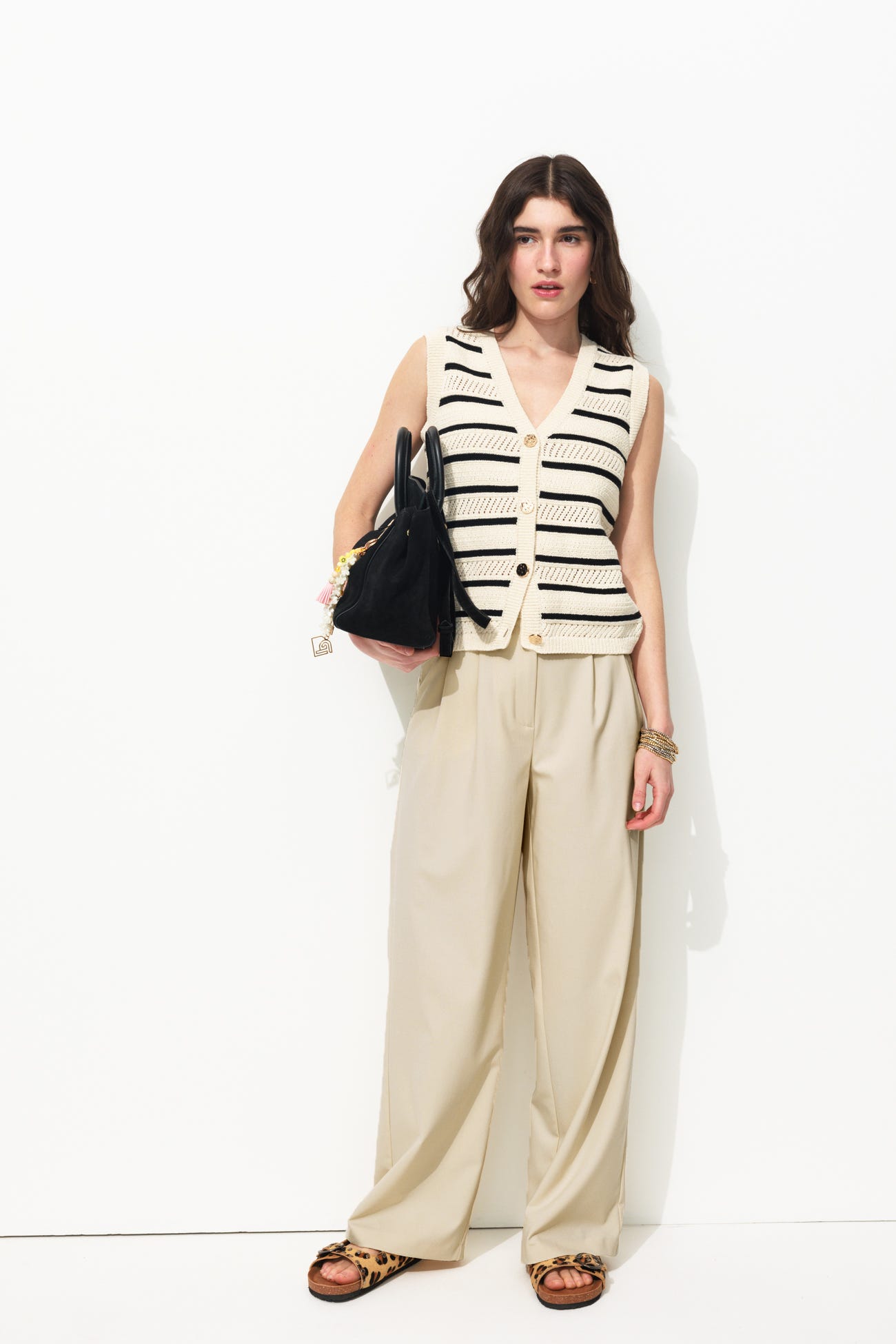 BILLY Pantalon large Femme