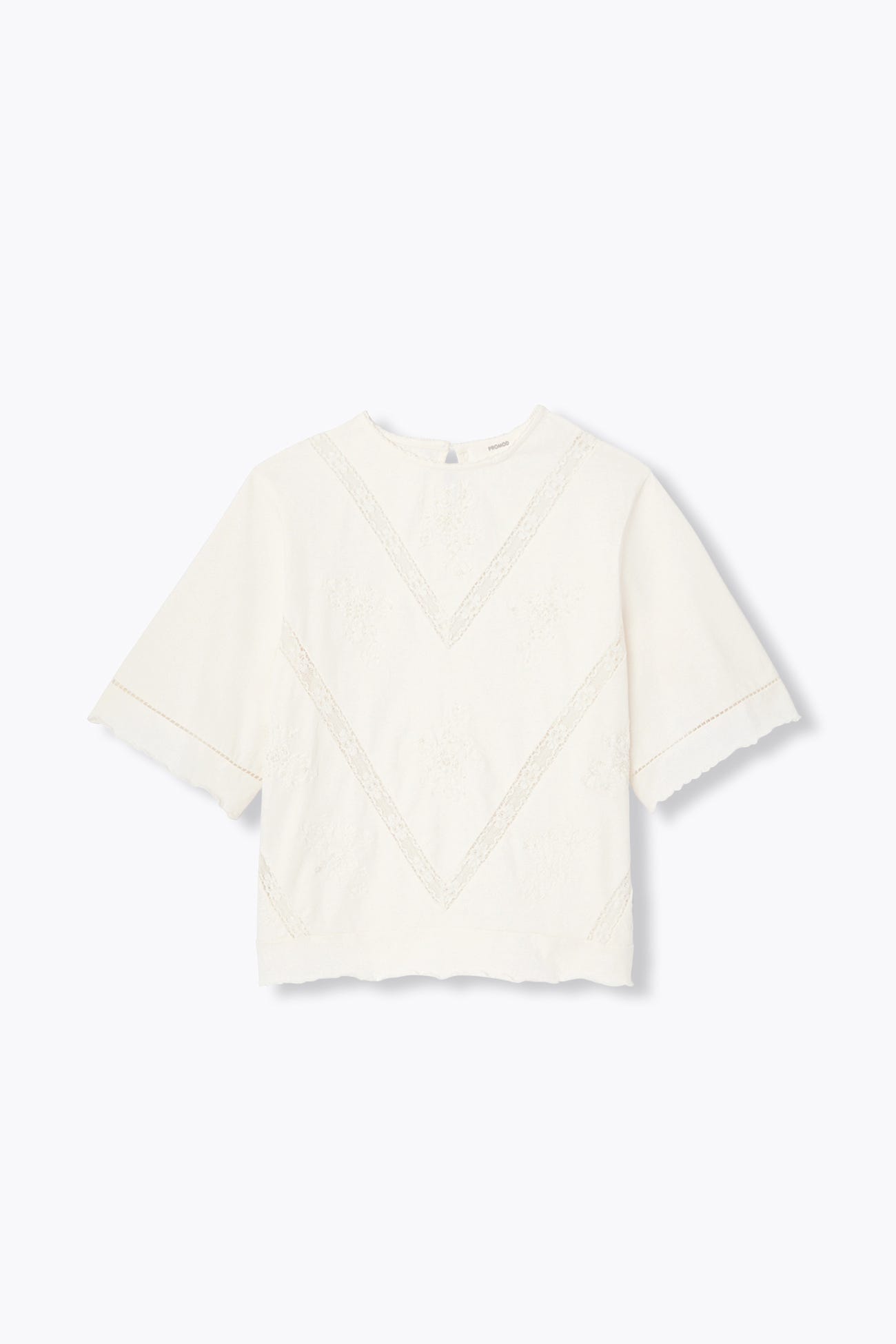 Camiseta bordada cuentas