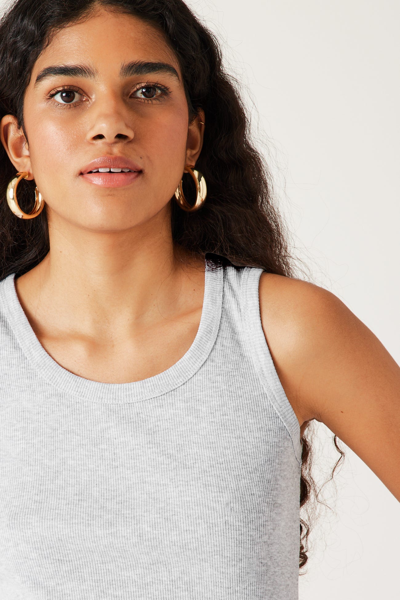 Cotton sleeveless top