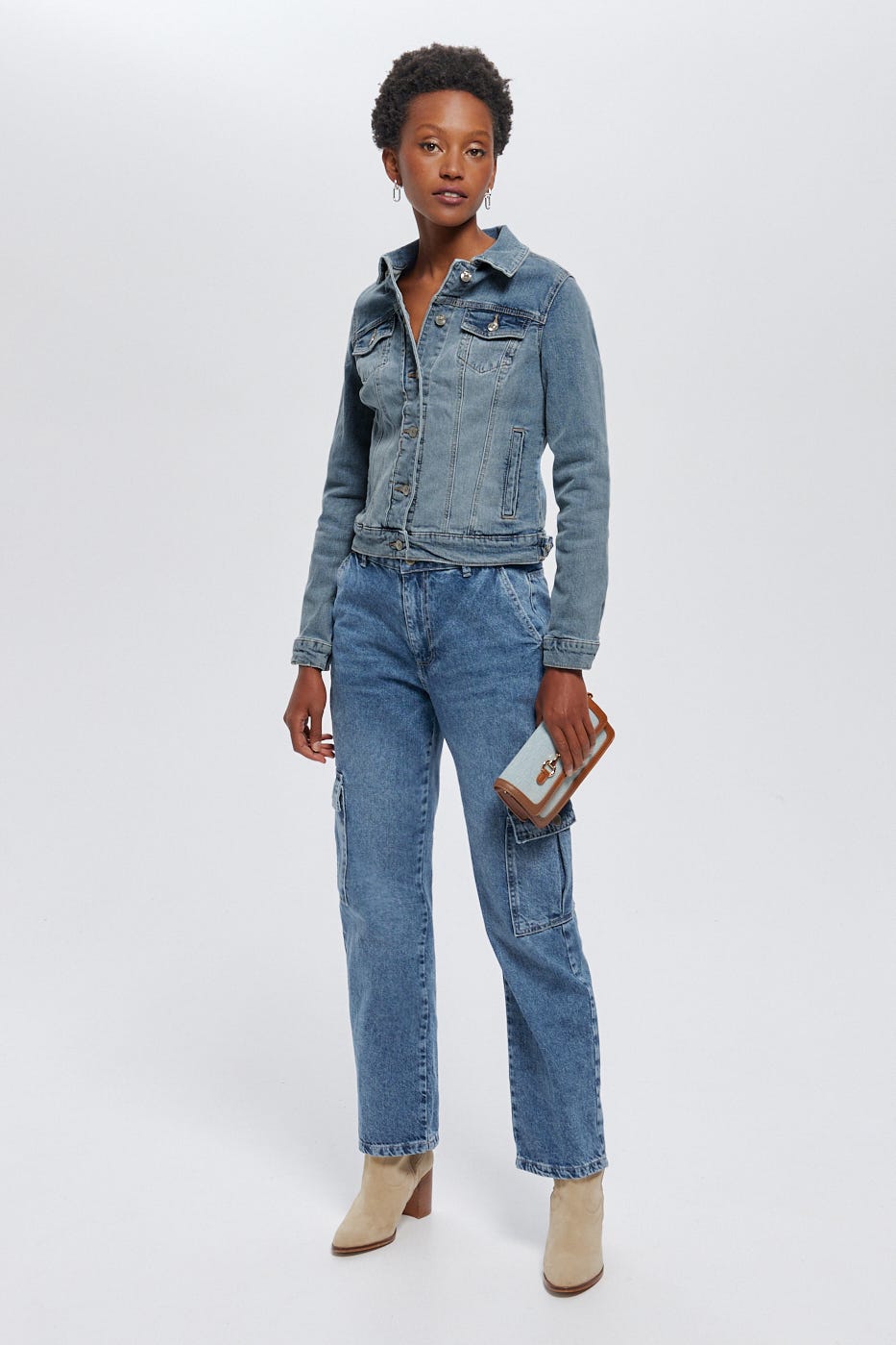 Veste en jean Femme