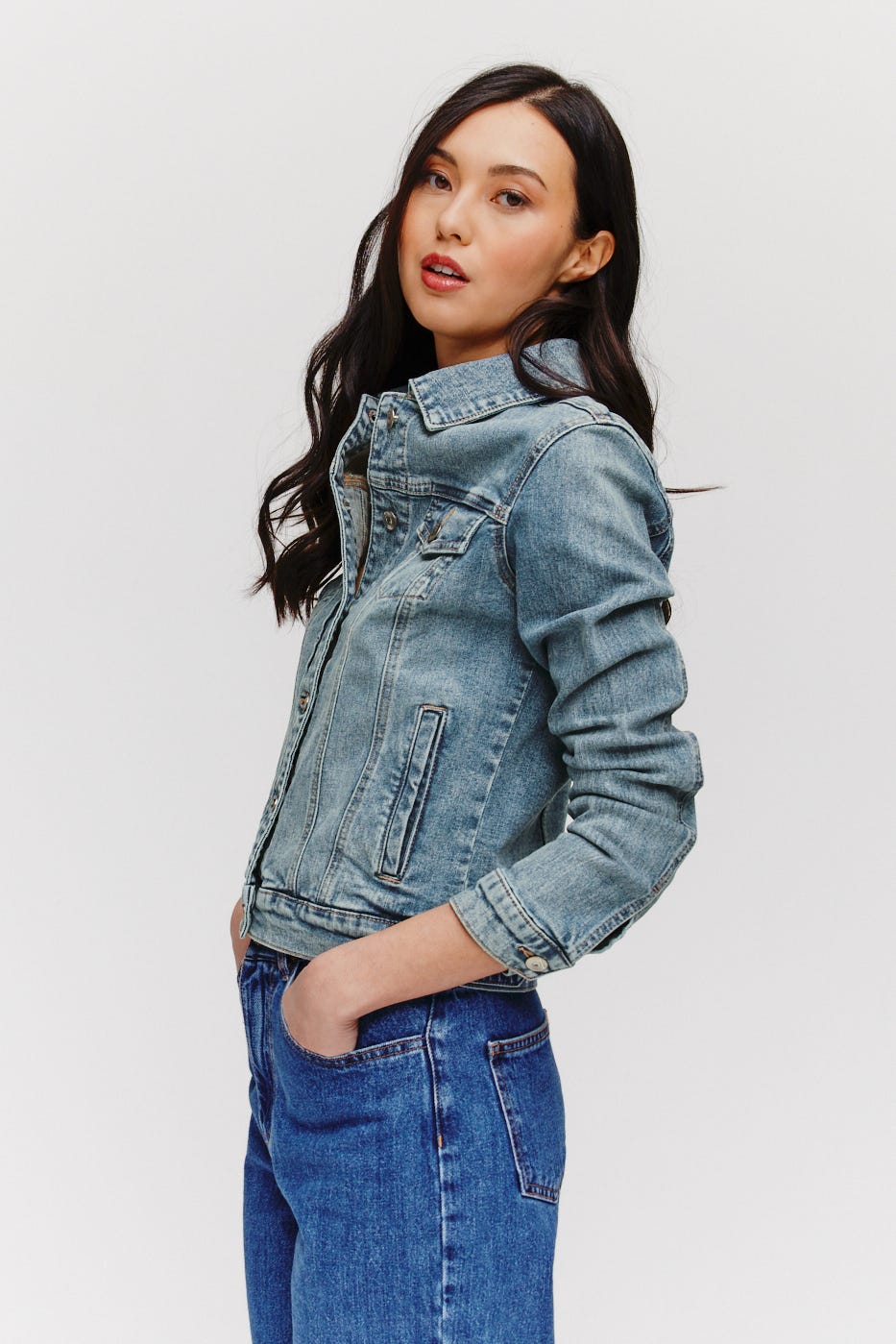 Veste en jean Femme