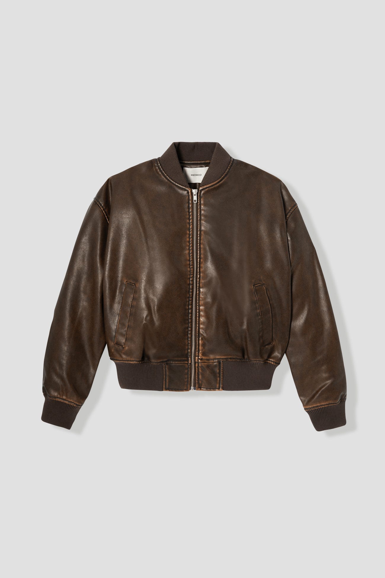 Bomber en simili Femme