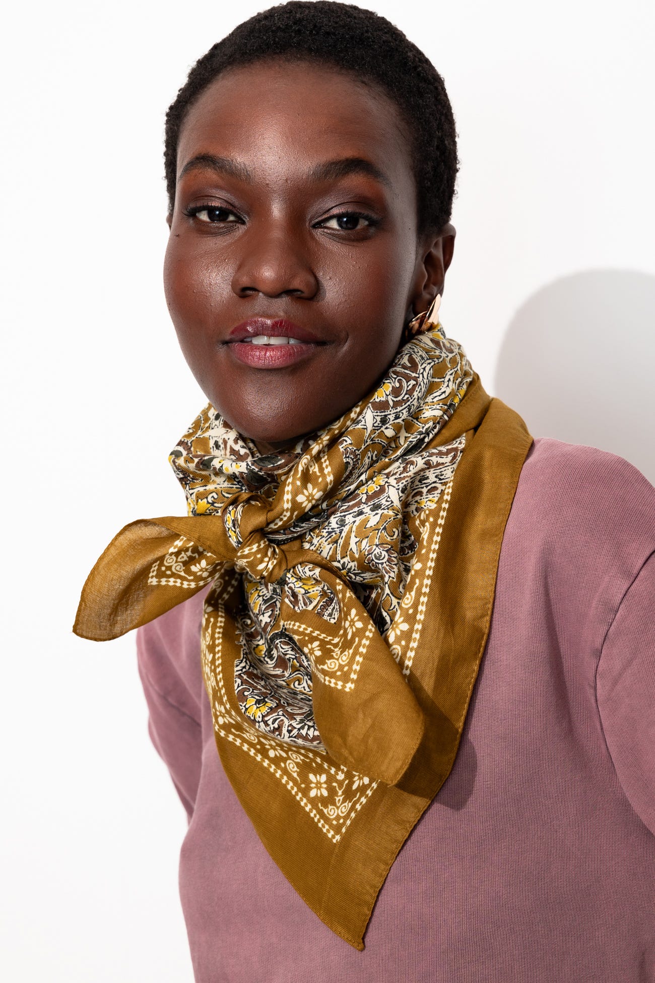 Foulard motif paisley Femme