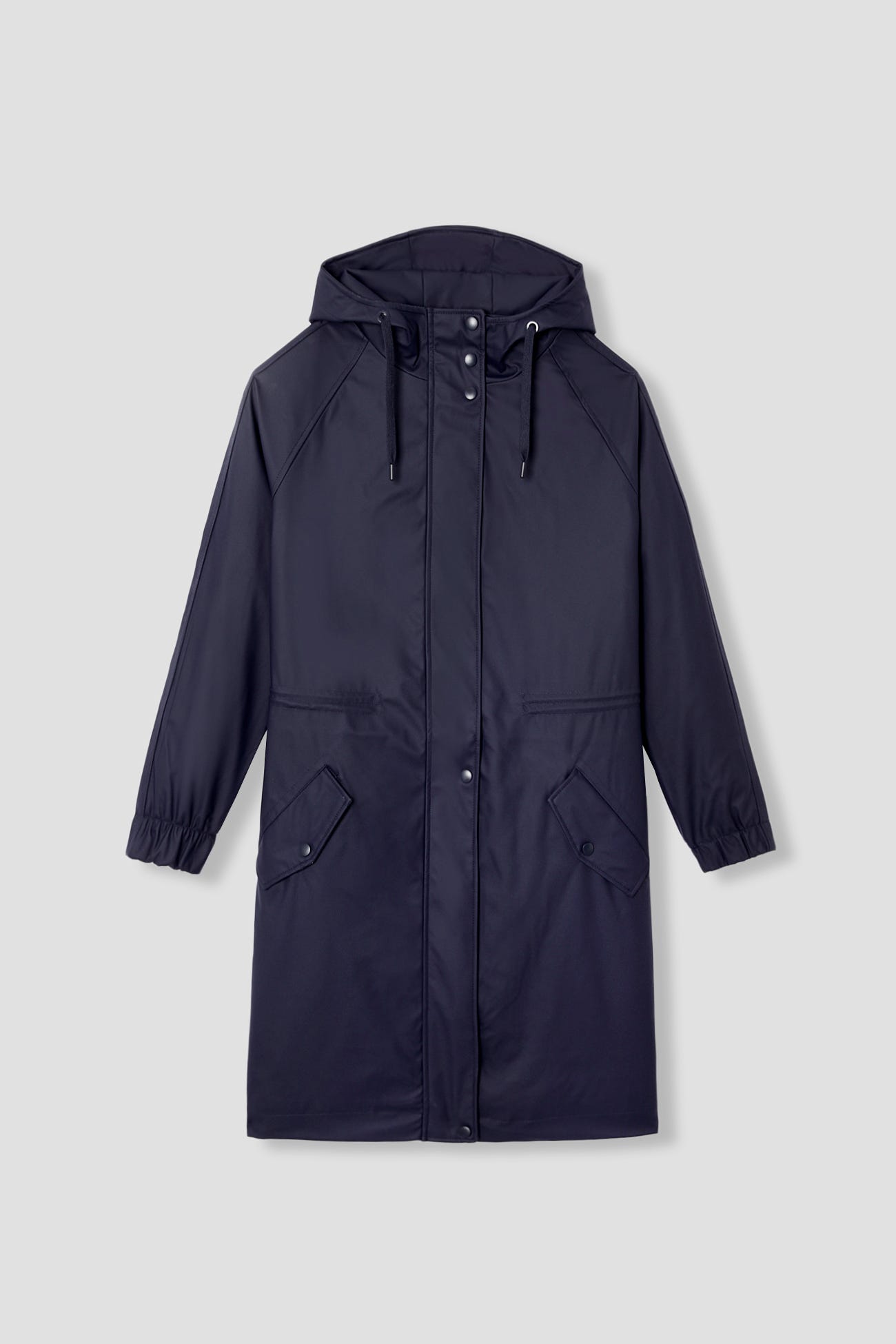 Shower-resistant parka