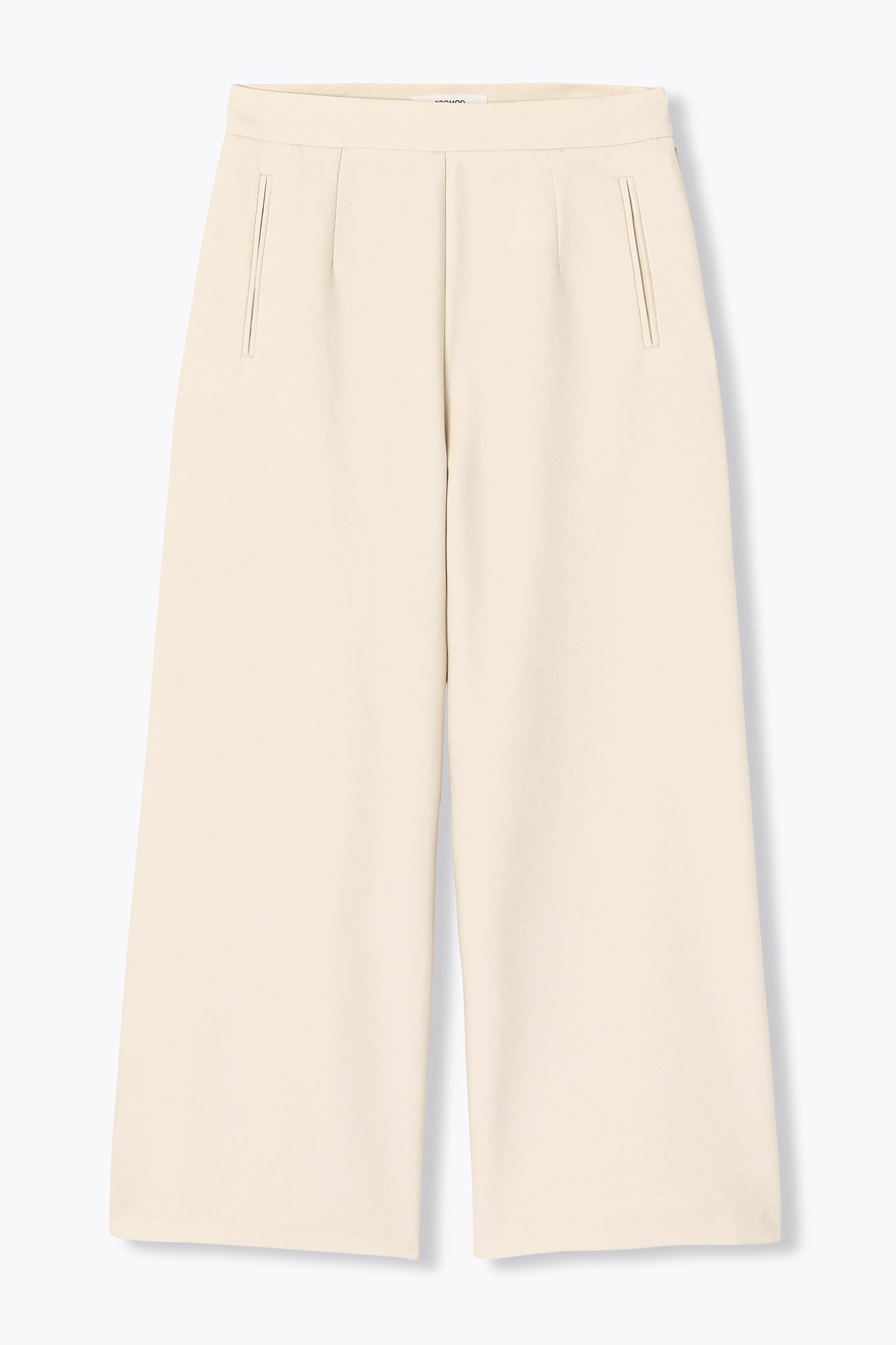 Pantalon large cropped