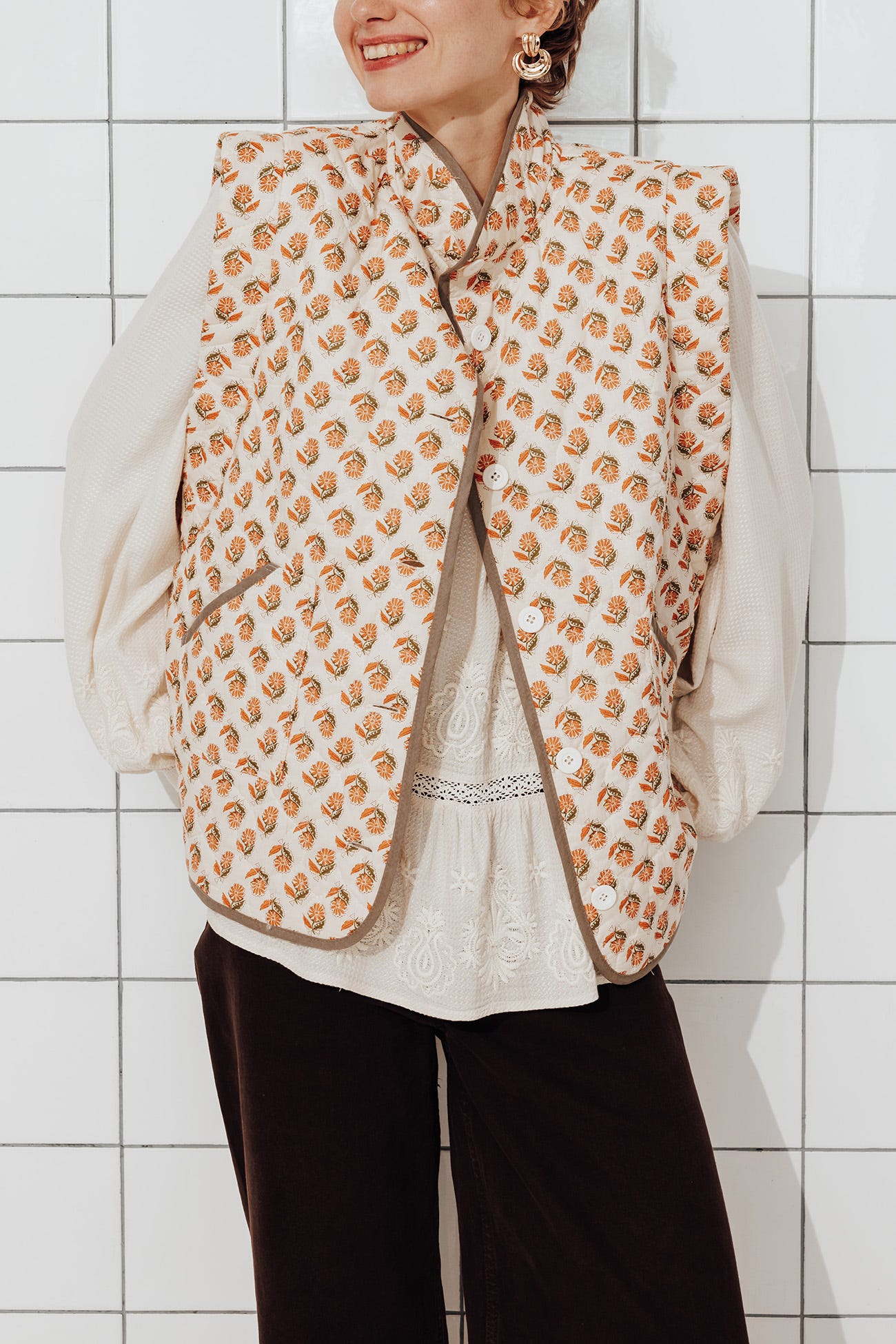 Papierschnittm. Jacke VIOLAINE