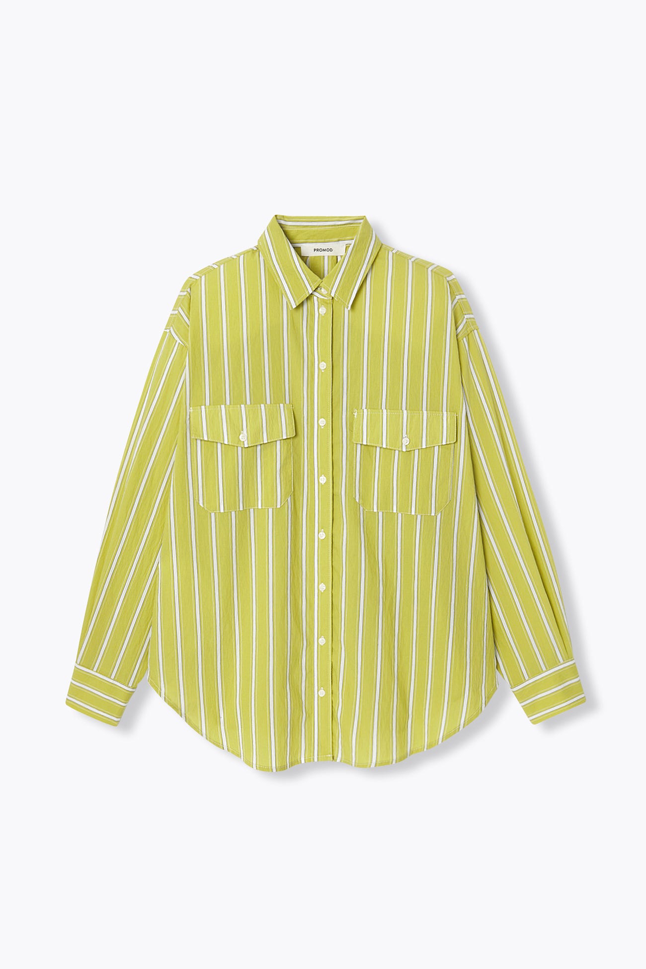 Oversized striped shirt