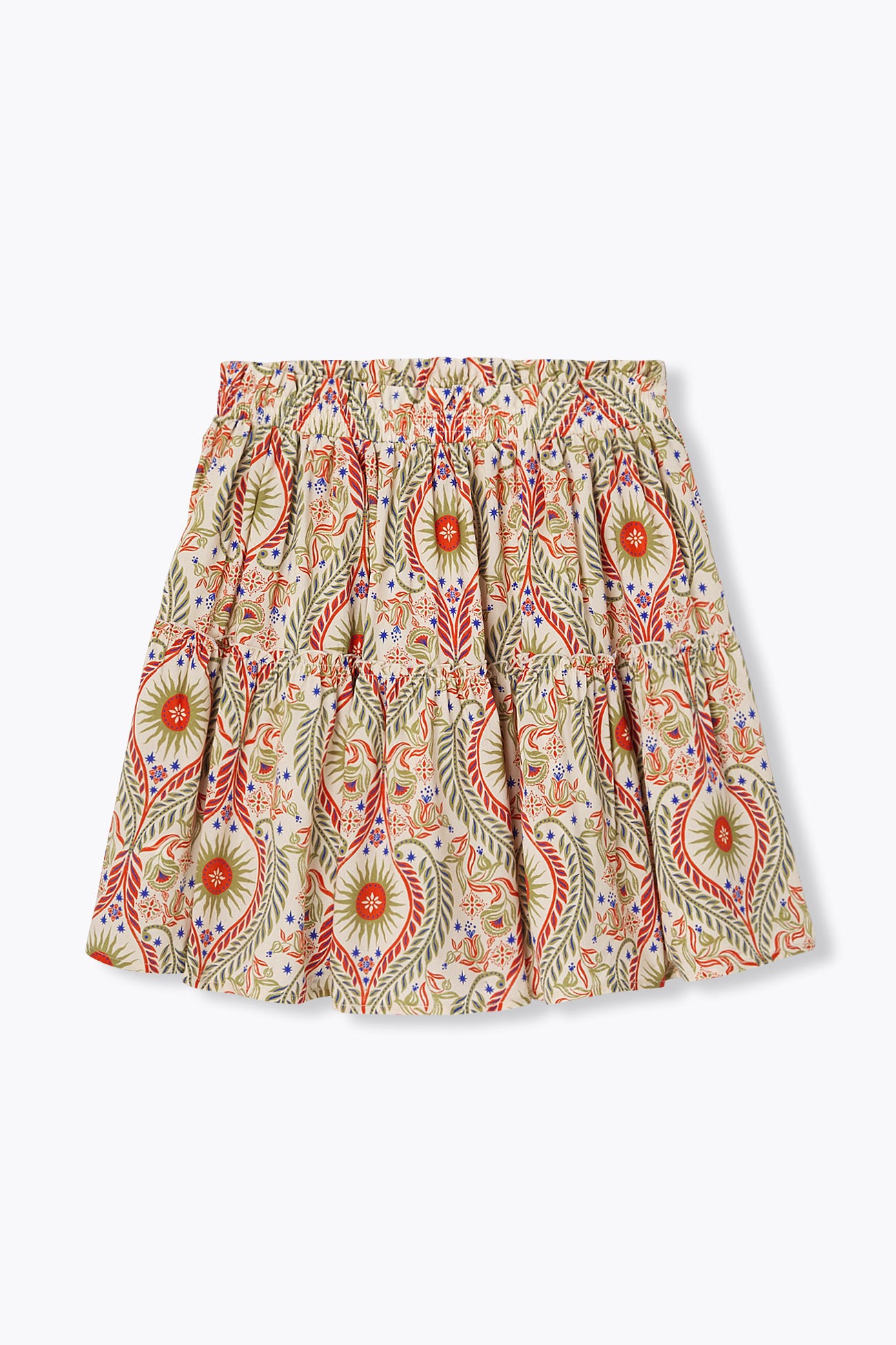 Jupe courte imprimée Femme