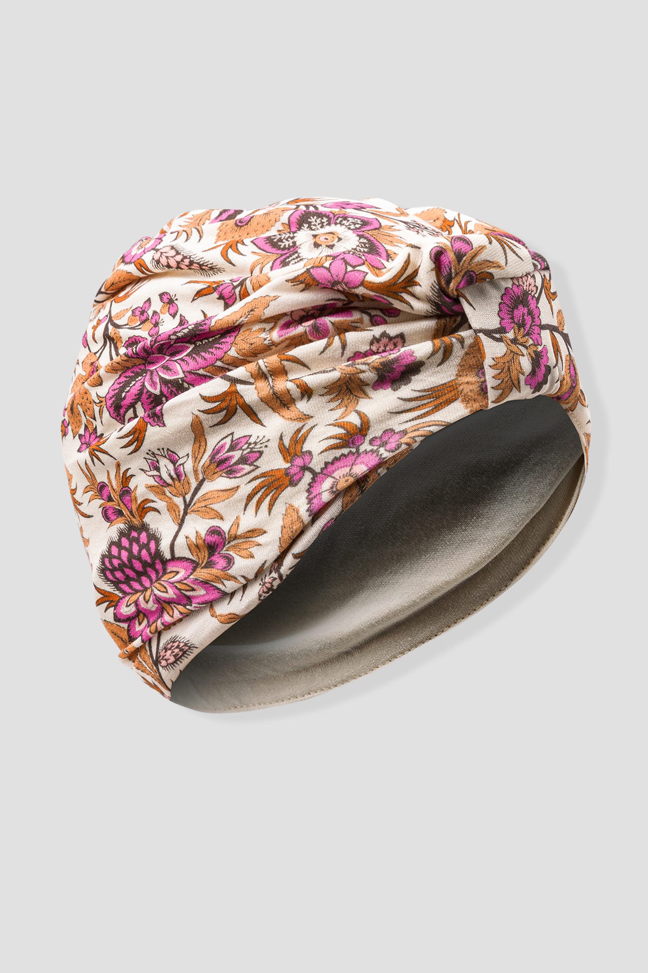 Bonnet-turban en jersey Femme