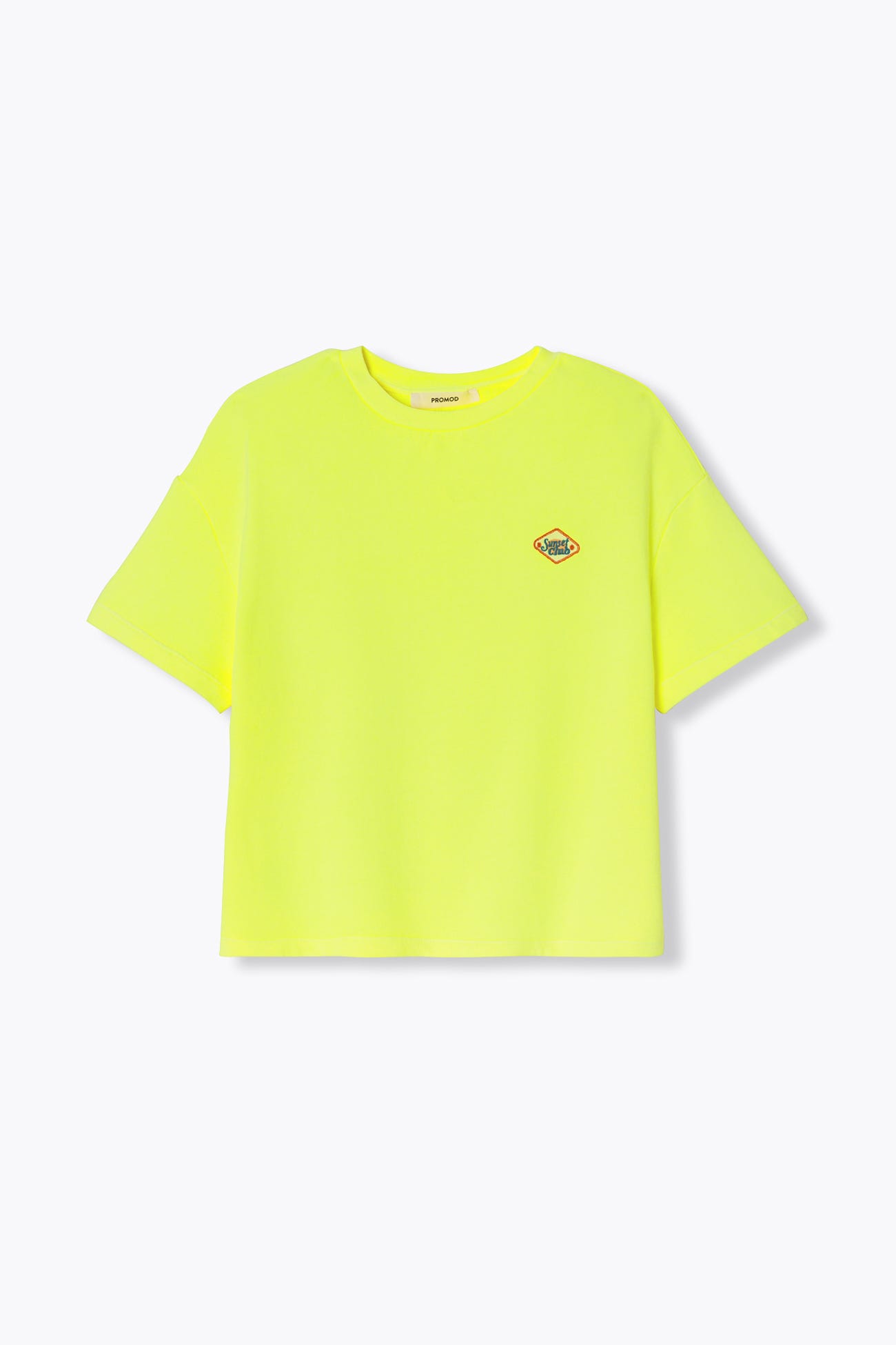 T-shirt fluo en molleton Femme