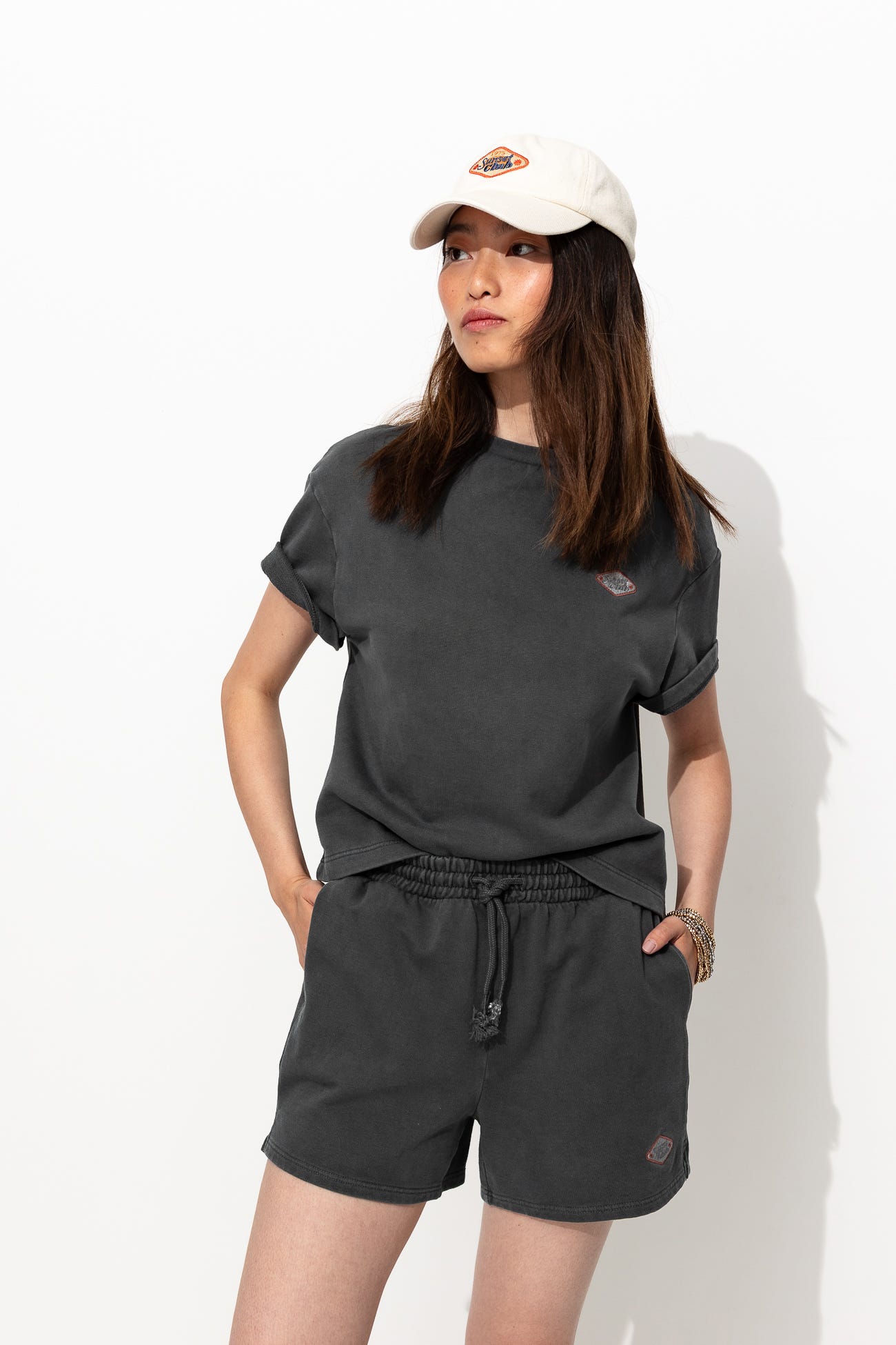 T-shirt in felpa