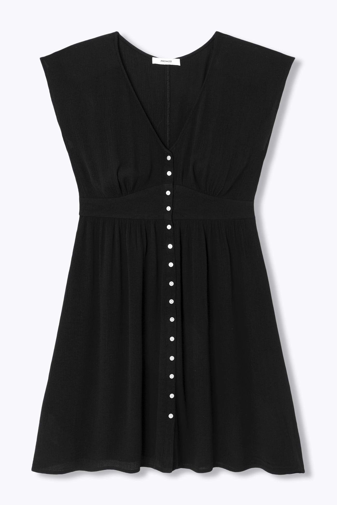 Robe courte unie Femme