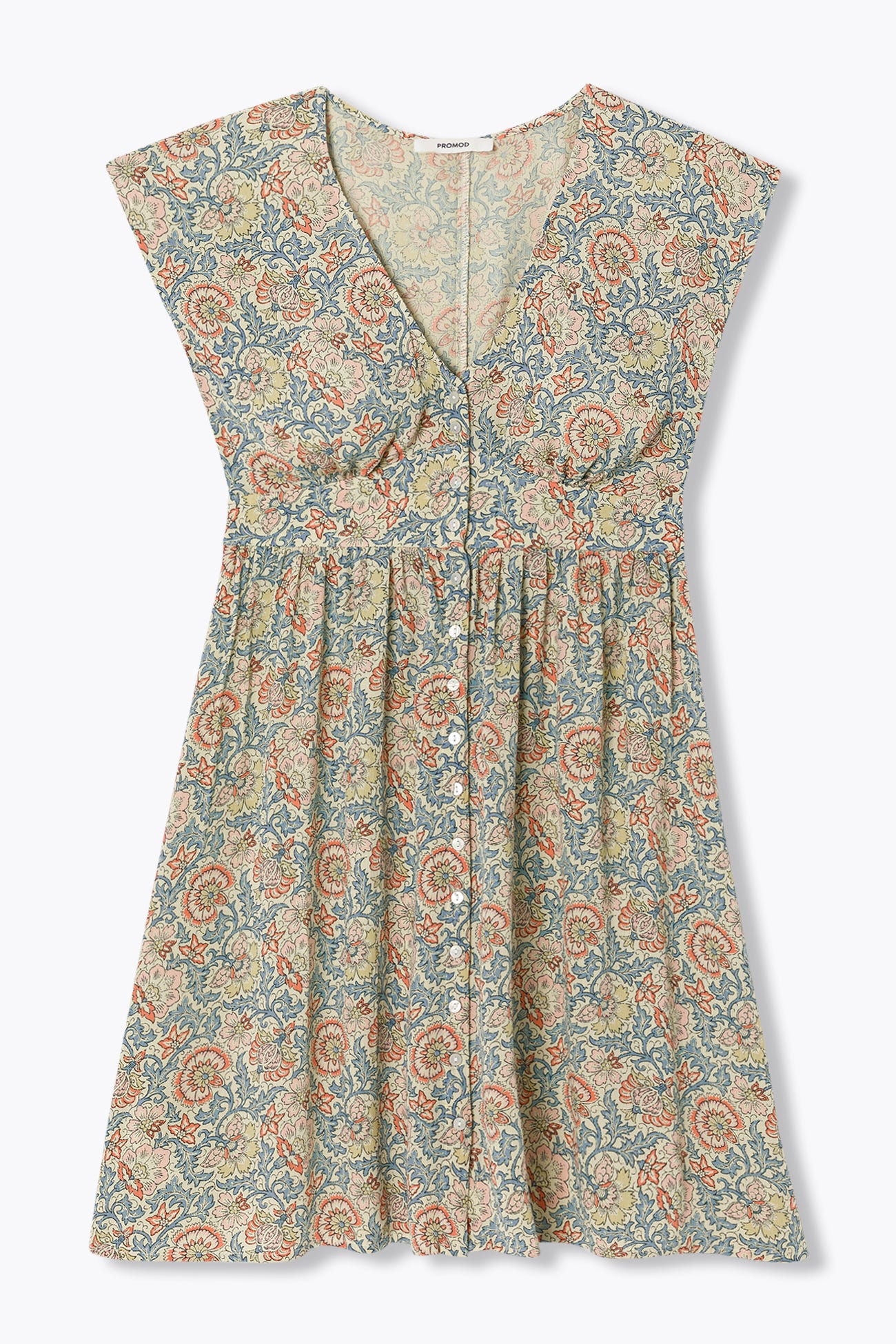 Robe courte imprimée Femme
