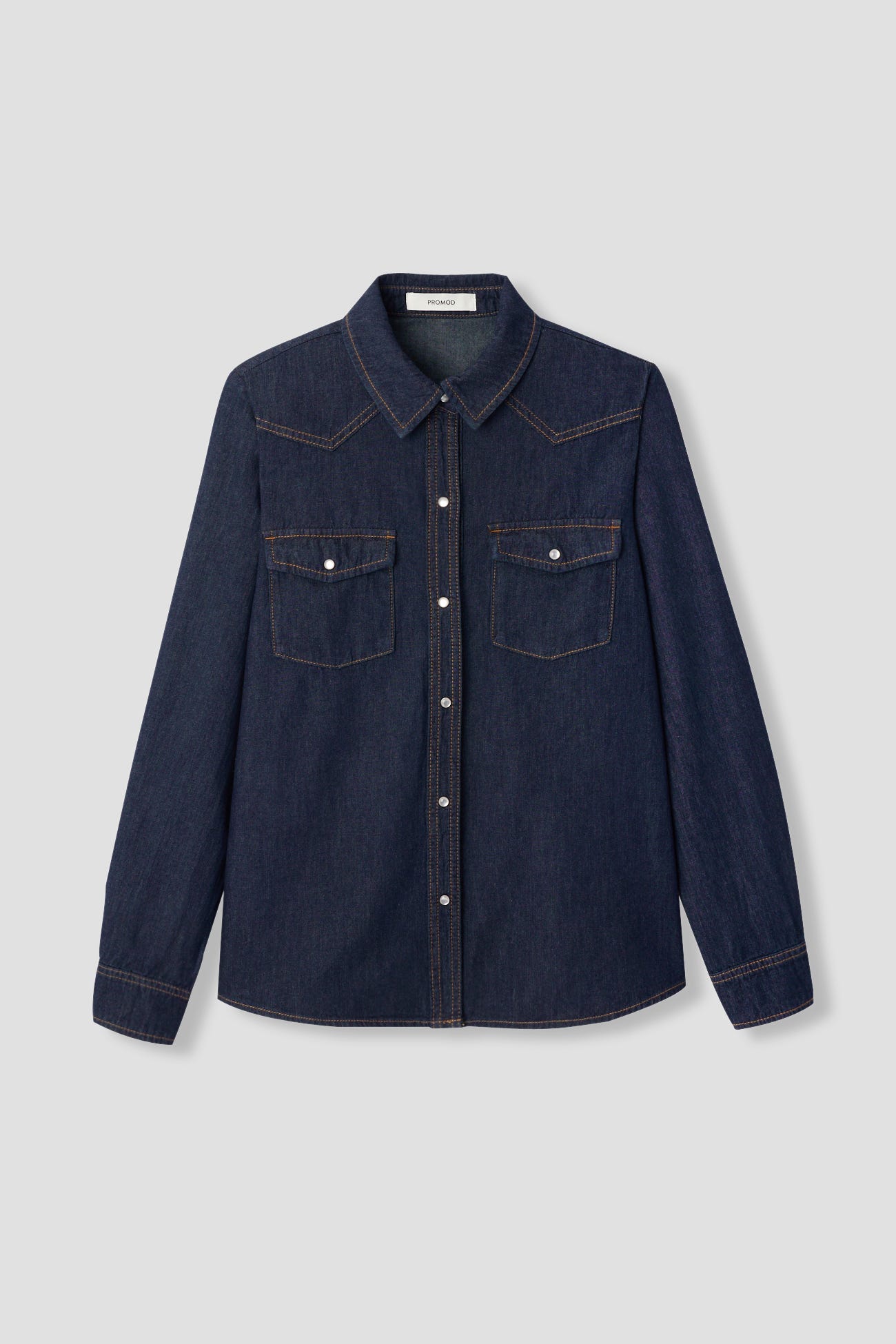 MARIE Chemise western en jean