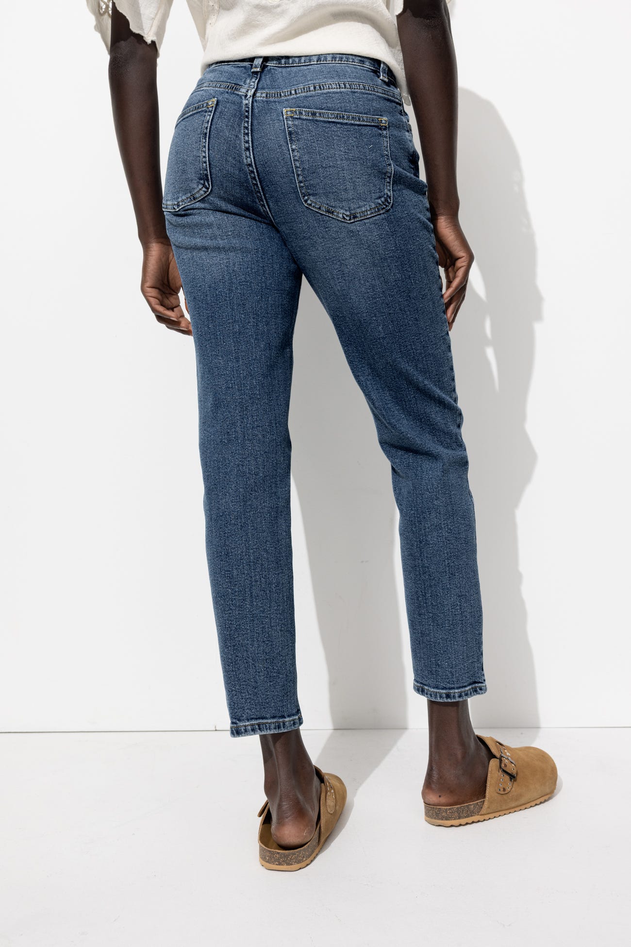 GASTON jean slim cropped Femme