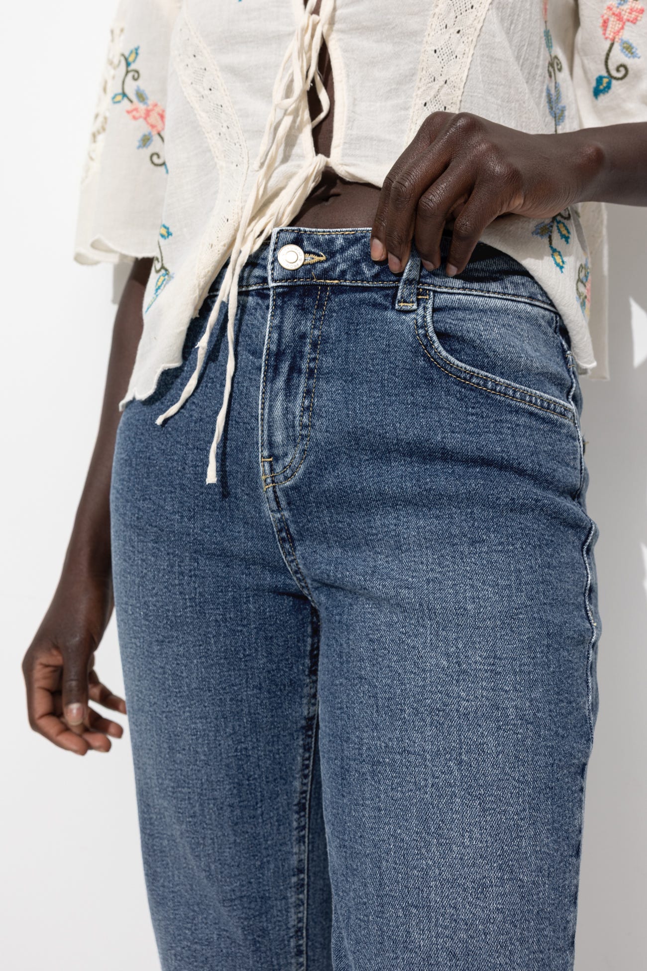 GASTON jean slim cropped Femme