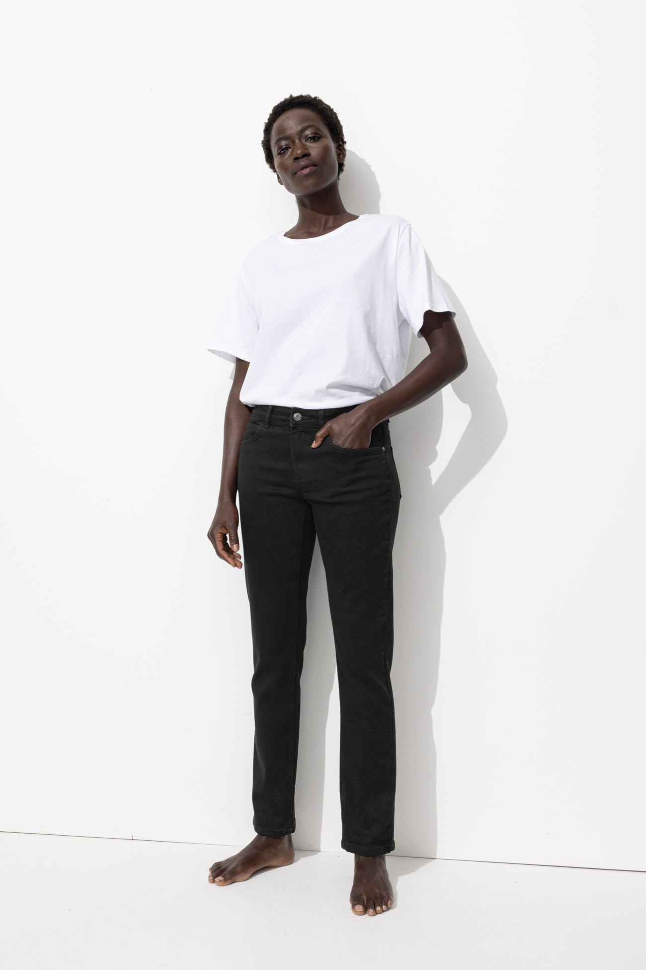 LUCIEN jean girlfriend Femme