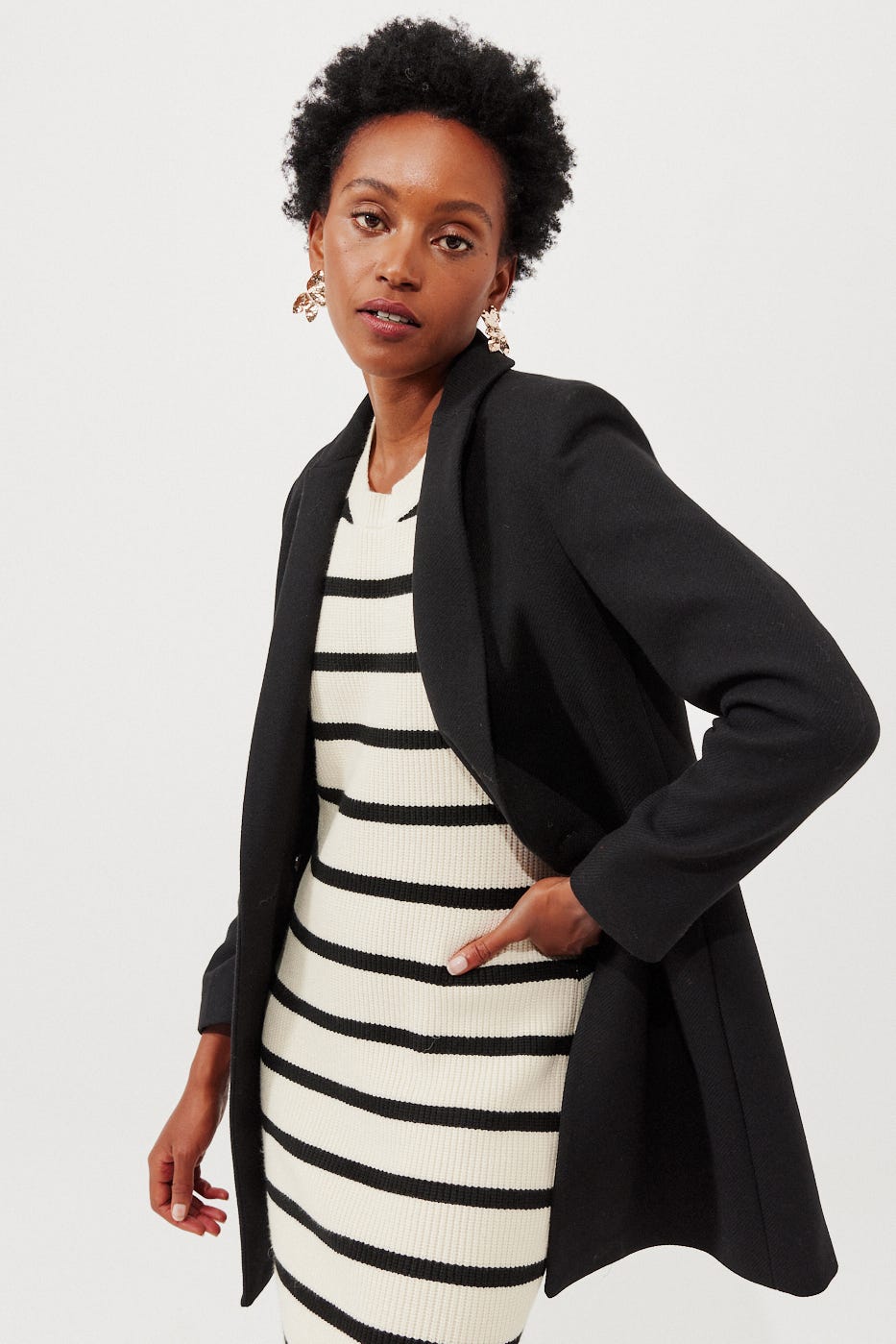 GISELE Manteau en laine Femme
