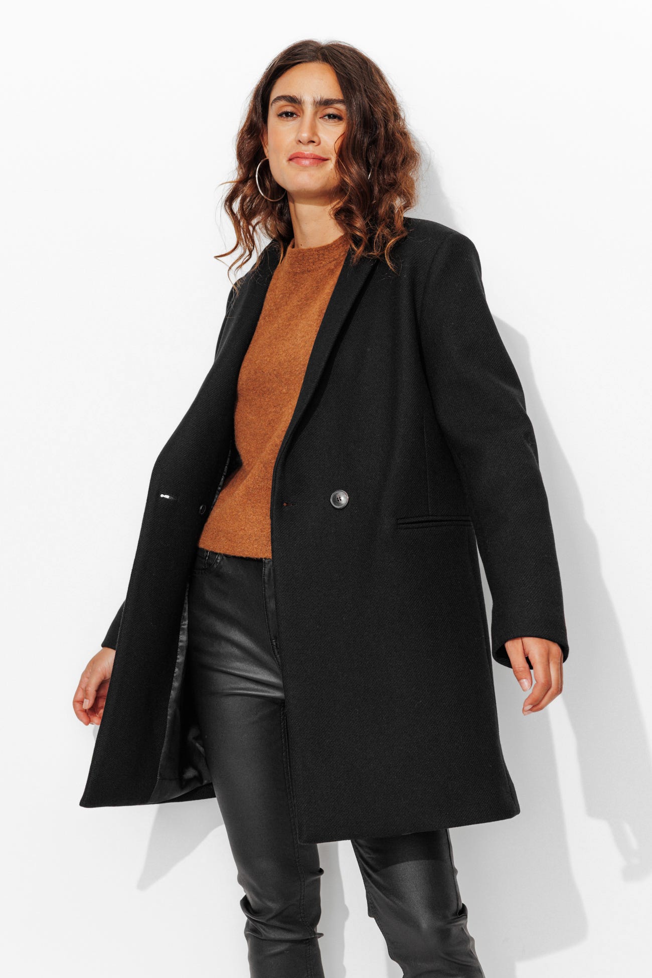 GISELE Manteau en laine Femme