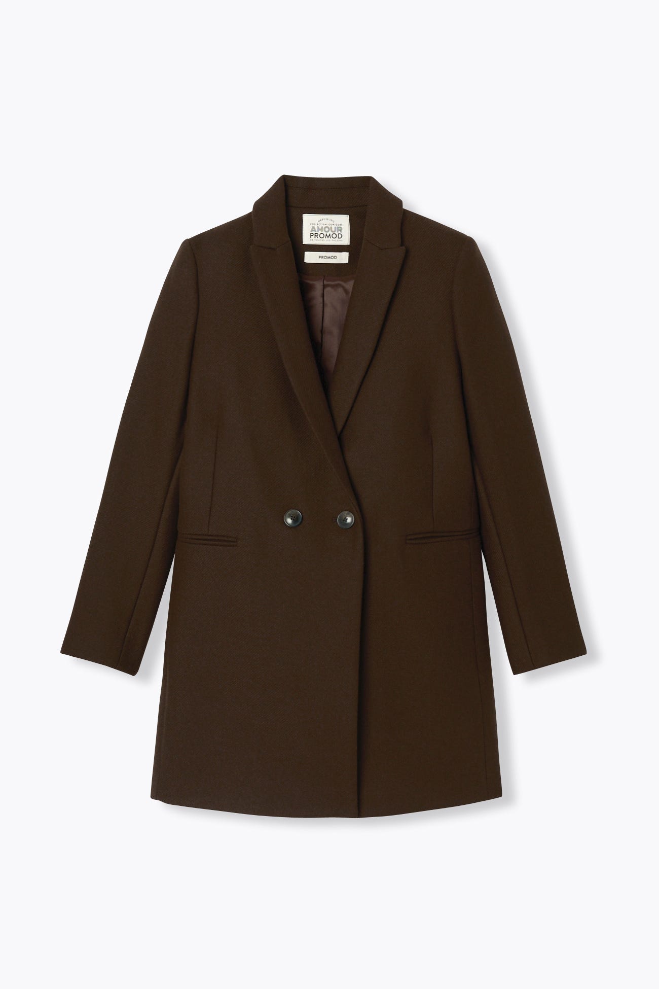 Abrigo de lana corto GISELE