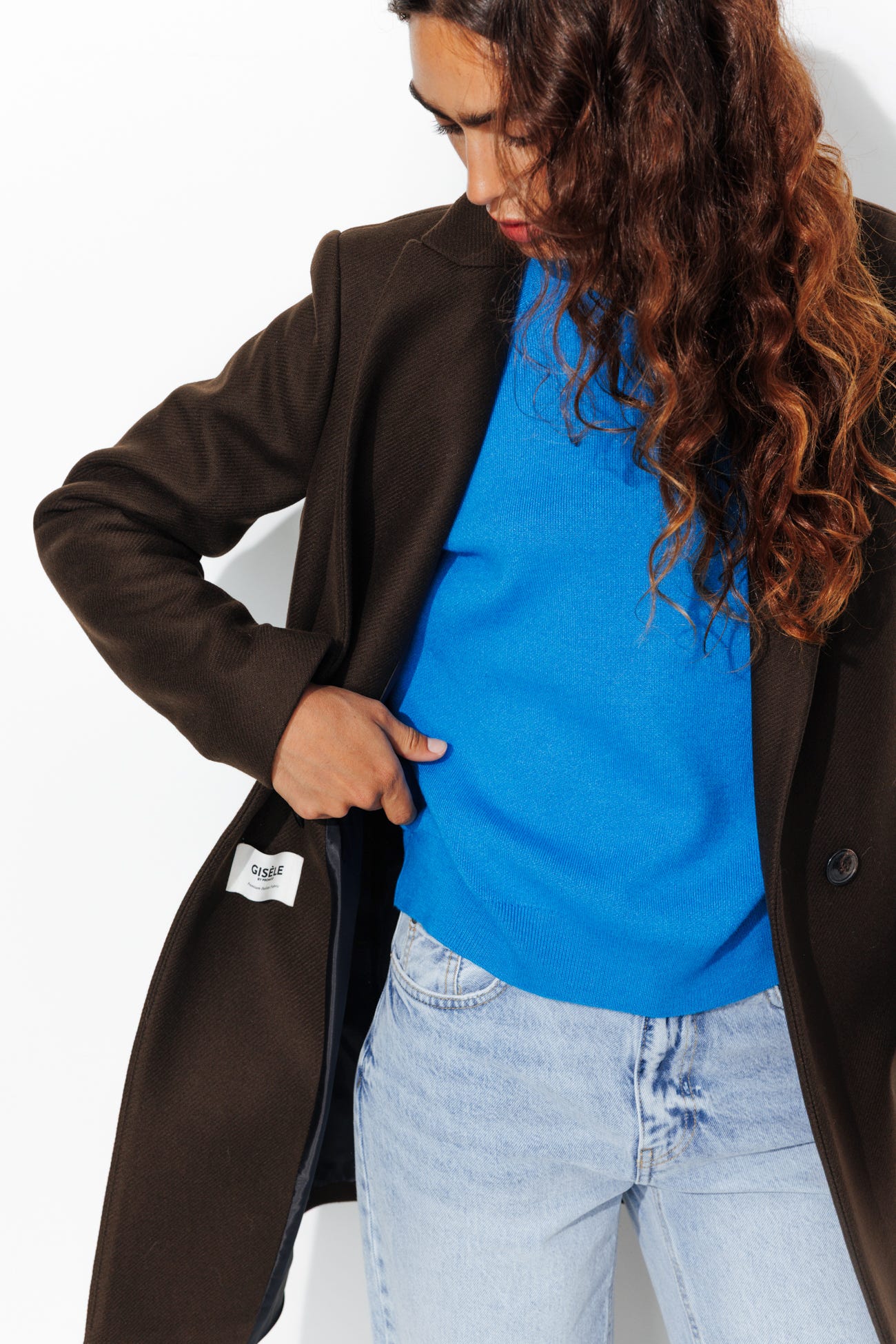 Abrigo de lana corto GISELE