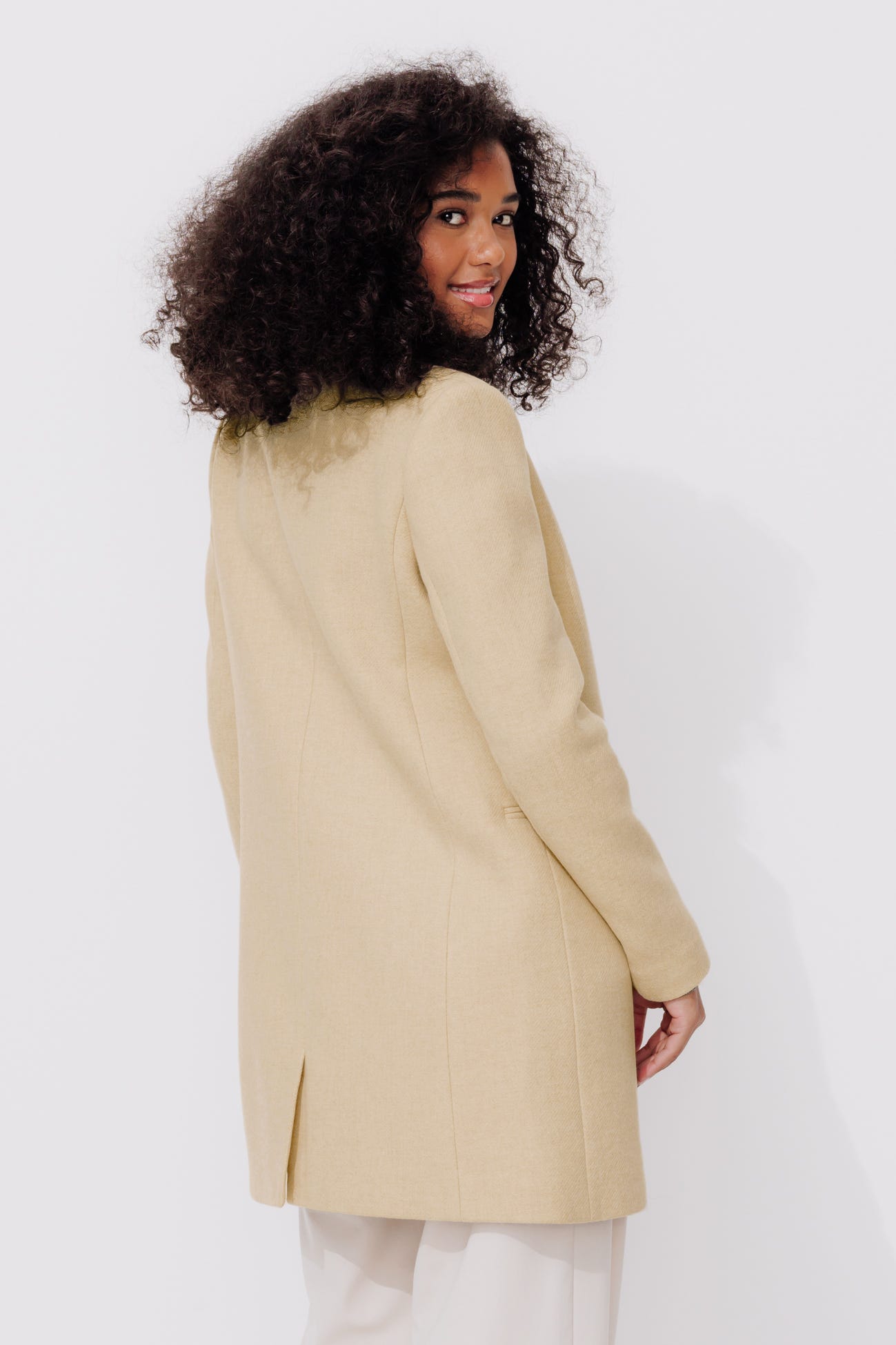 GISELE Manteau en laine Femme