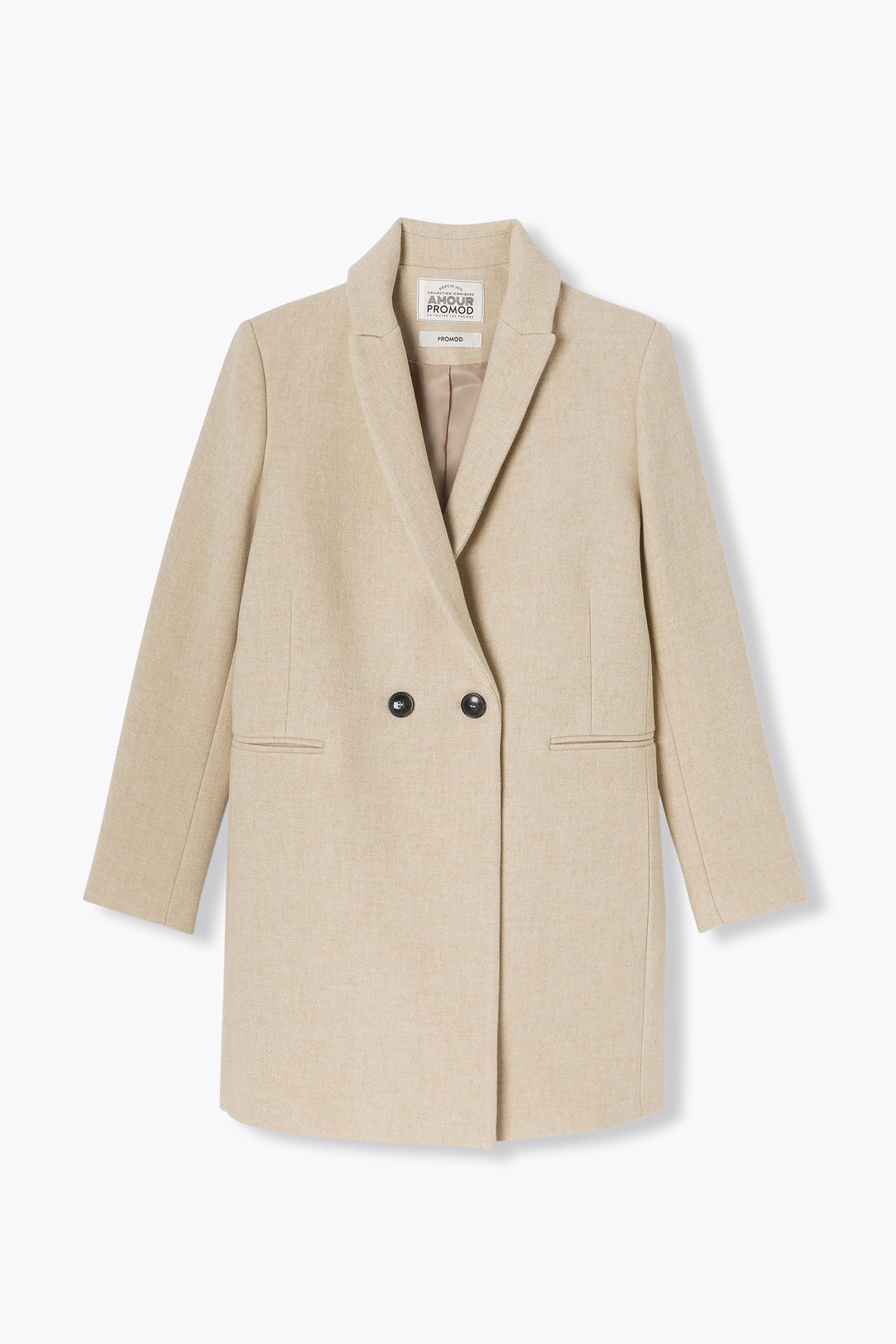 Cappotto corto in lana GISELE