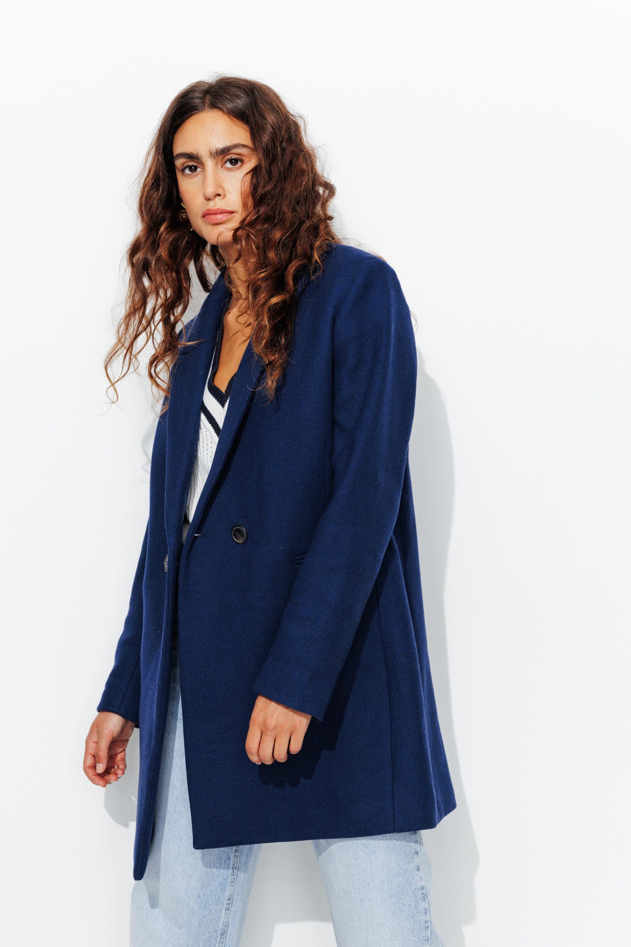 GISELE Manteau en laine Femme