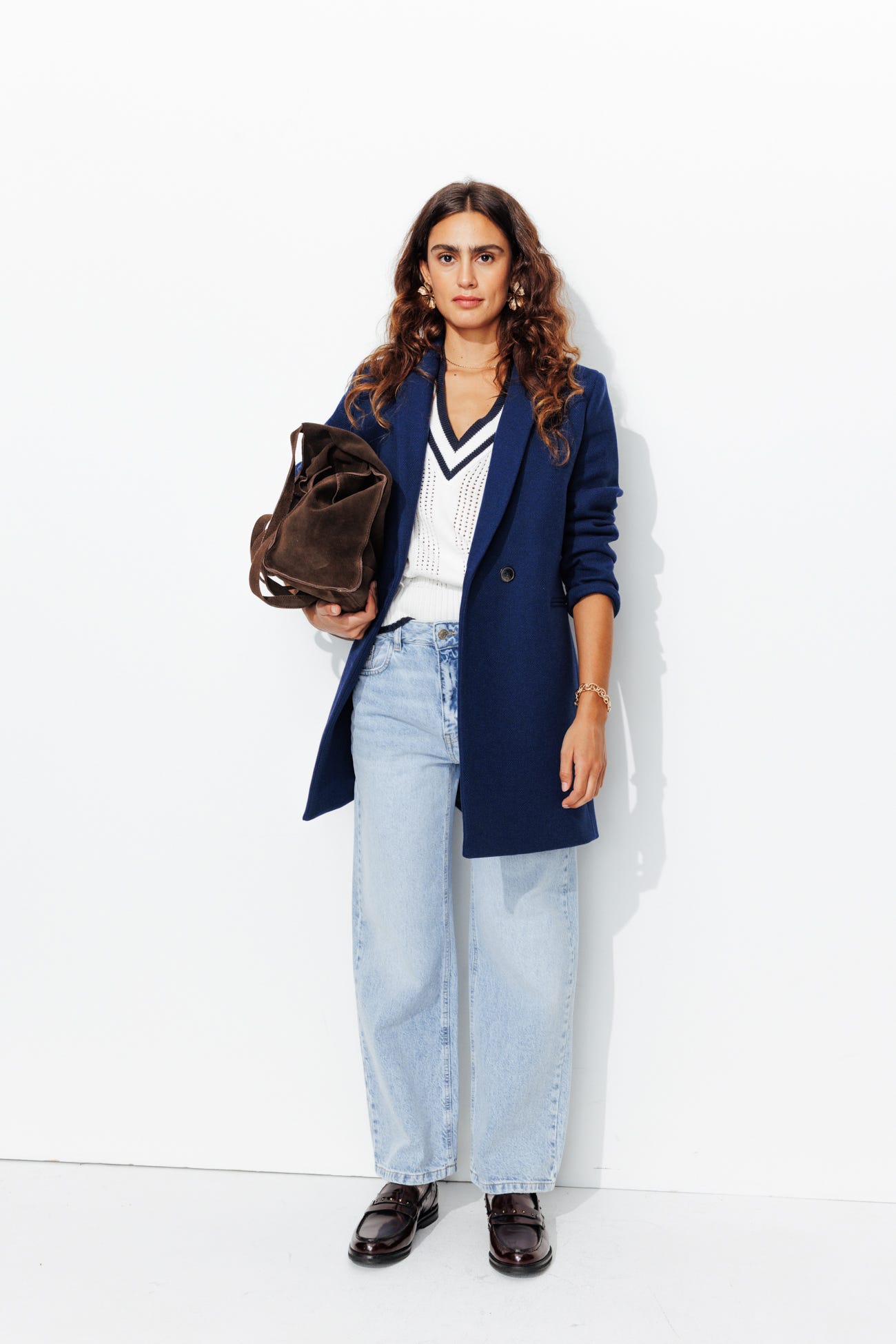 Kurzer Wollmantel GISELE