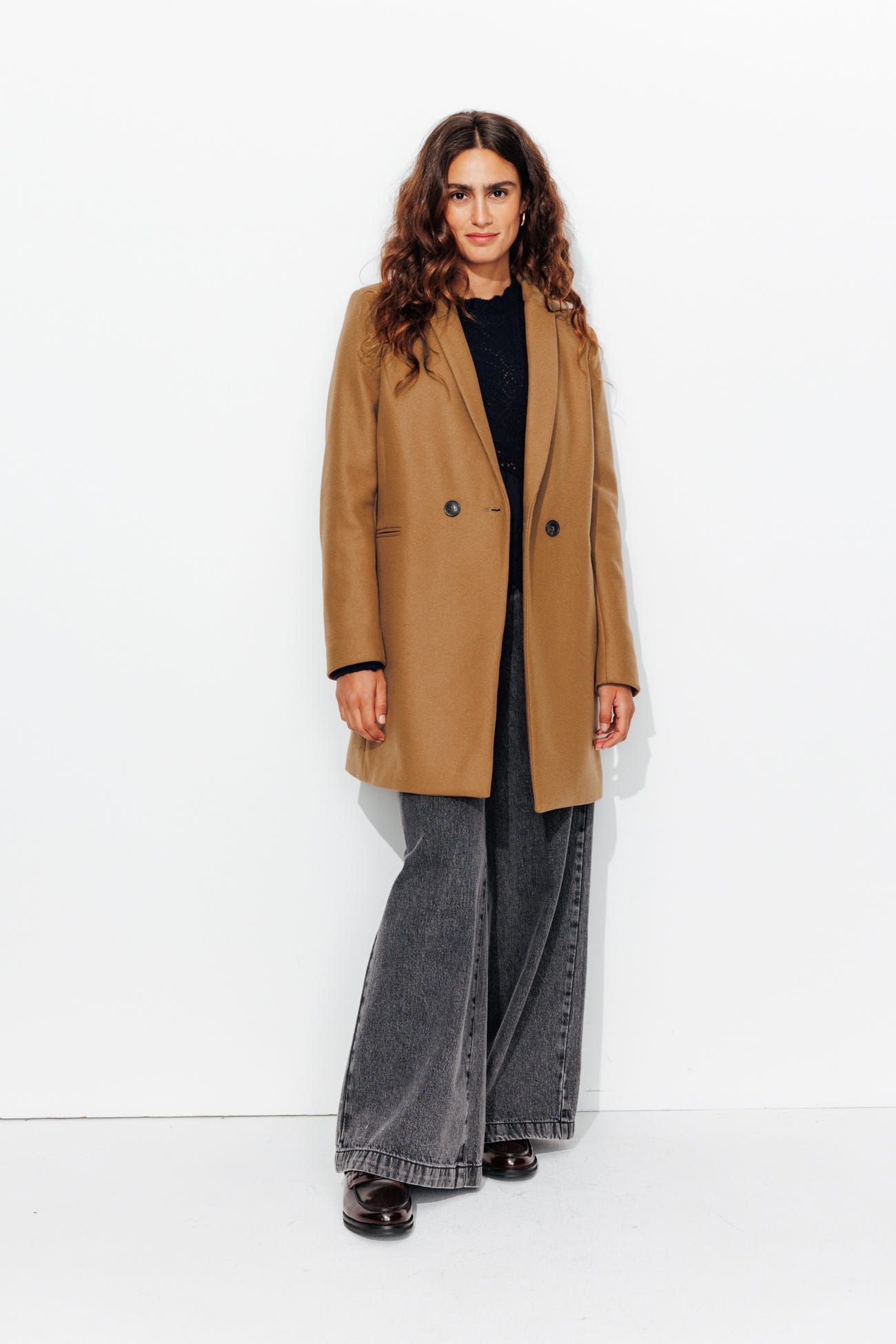 GISELE Manteau en laine Femme