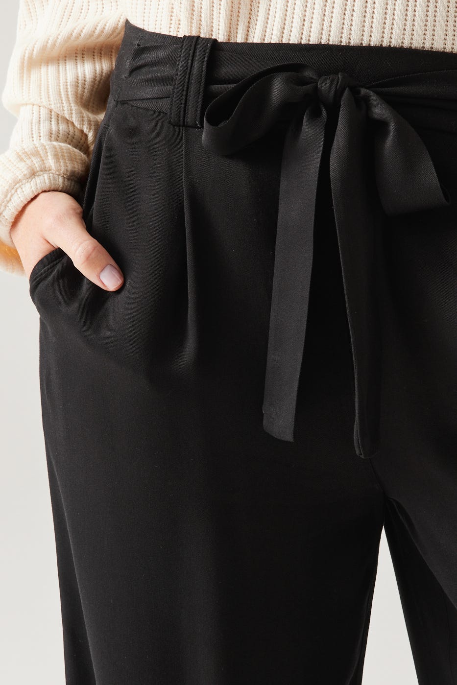 Flared High Waist-Hose